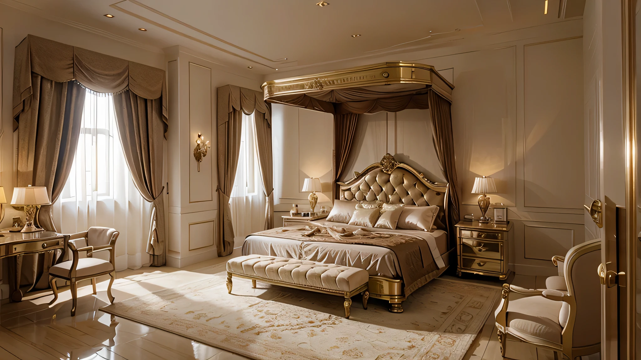 luxurious bedroom