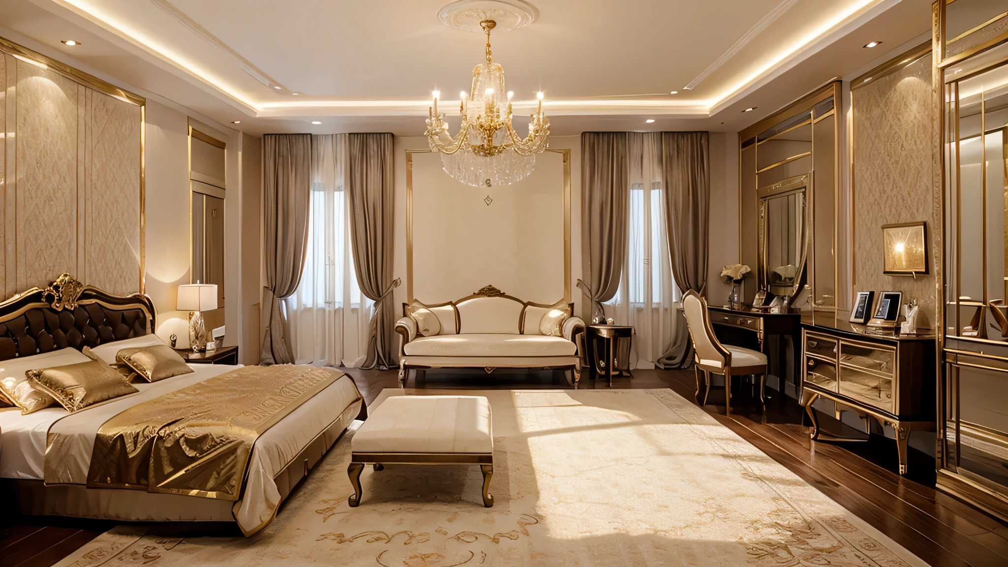 luxurious bedroom