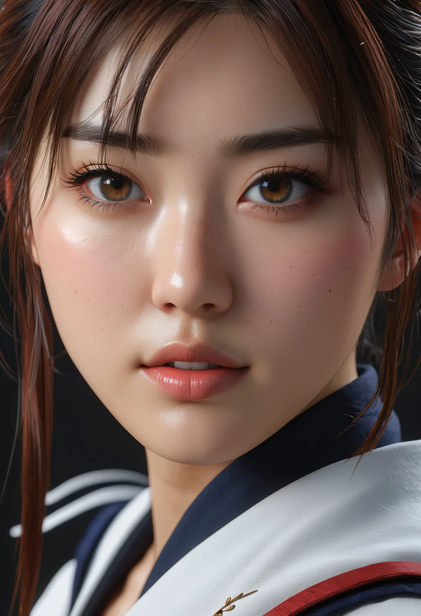 (8k), sharp focus, highres, 1girl, upper body, tsurugidef, (high quality:1.2), (high detail:1.2), (masterpiece:1.2), (extremely detailed:1.2)