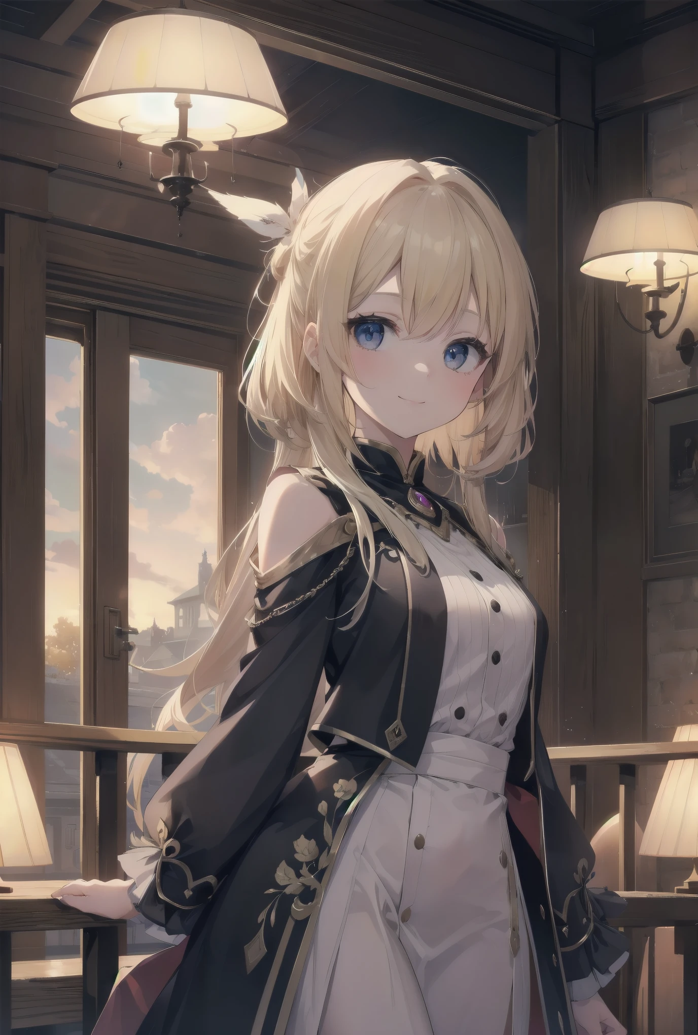 Enhanced dynamic perspective,Cute cute beautiful girl,JK ,Look at me and smile,simple backgound,Works of masters,high qulity,4K resolution,super-fine,Detailed pubic hair,Accurate,Cinematic lighting,