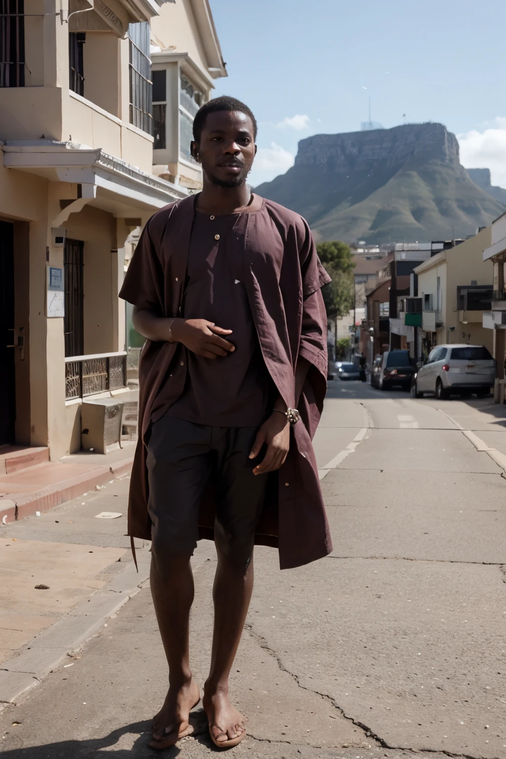 african man in Cape town