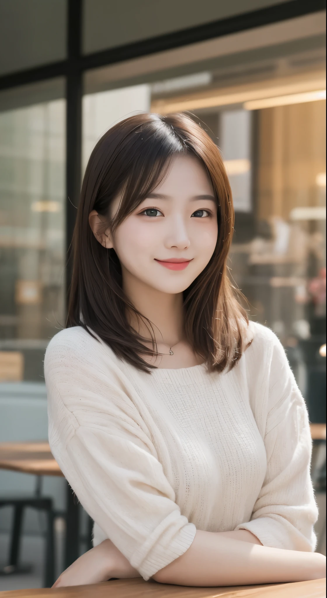 table top, highest quality, shape, Super detailed, finely, High resolution, 8k wallpaper, 完璧なダイナミックな構shape, finelyて美しい目, ladies fashion summer,medium hair,natural color lip,smile,Harajuku、20 year old girl、cute、sexy shot looking at camera、(date style photo:1.2)
