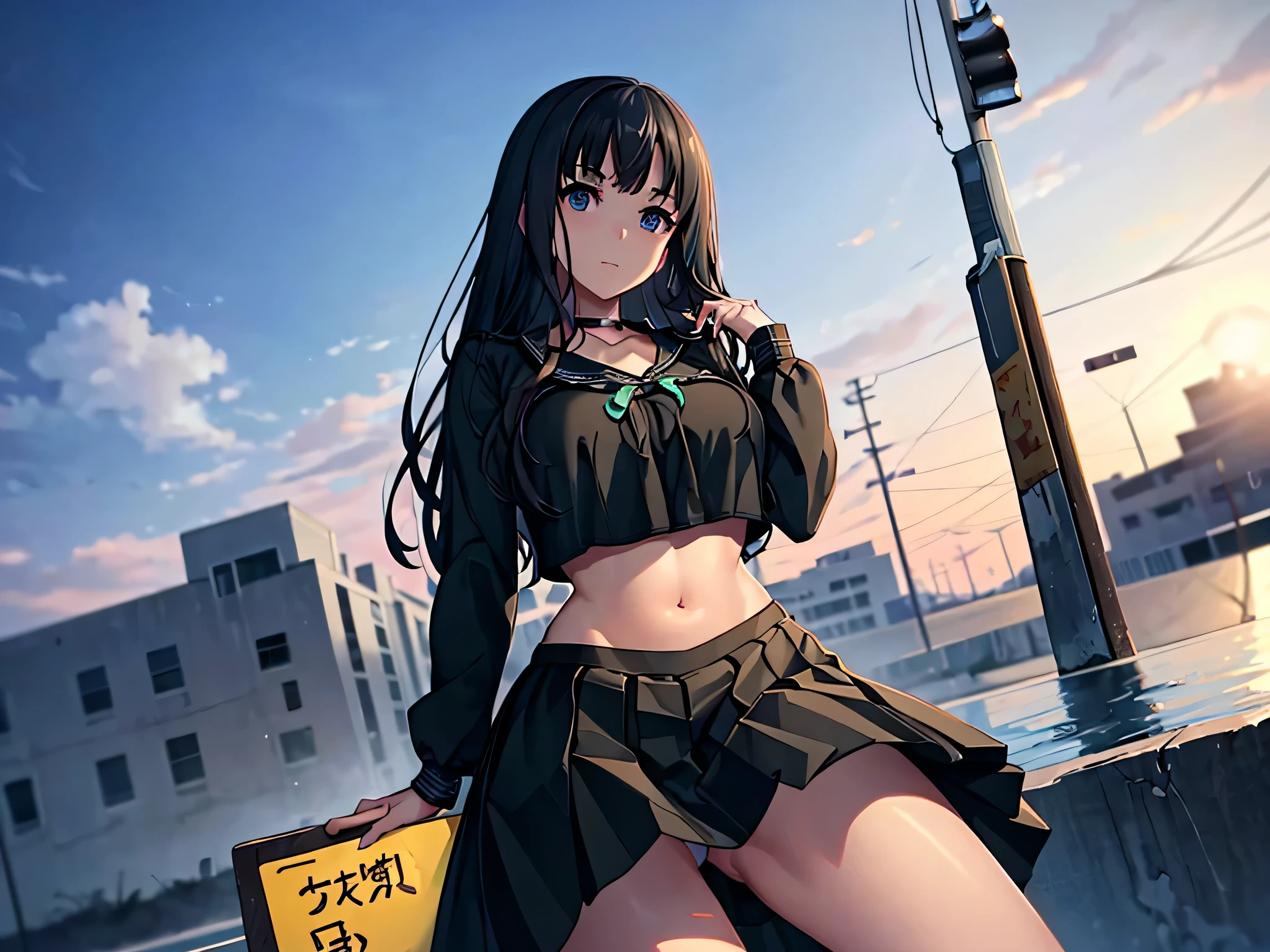 anime girl,long black hair,white dress,Red rose, guweiz, guweiz on pixiv artstation, Detailed digital animation art, beautiful anime girl, guweiz on artstation pixiv, anime style 4k, guys, Beautiful anime portrait, Detailed portrait of anime girl, Beautiful anime woman, Detailed anime art