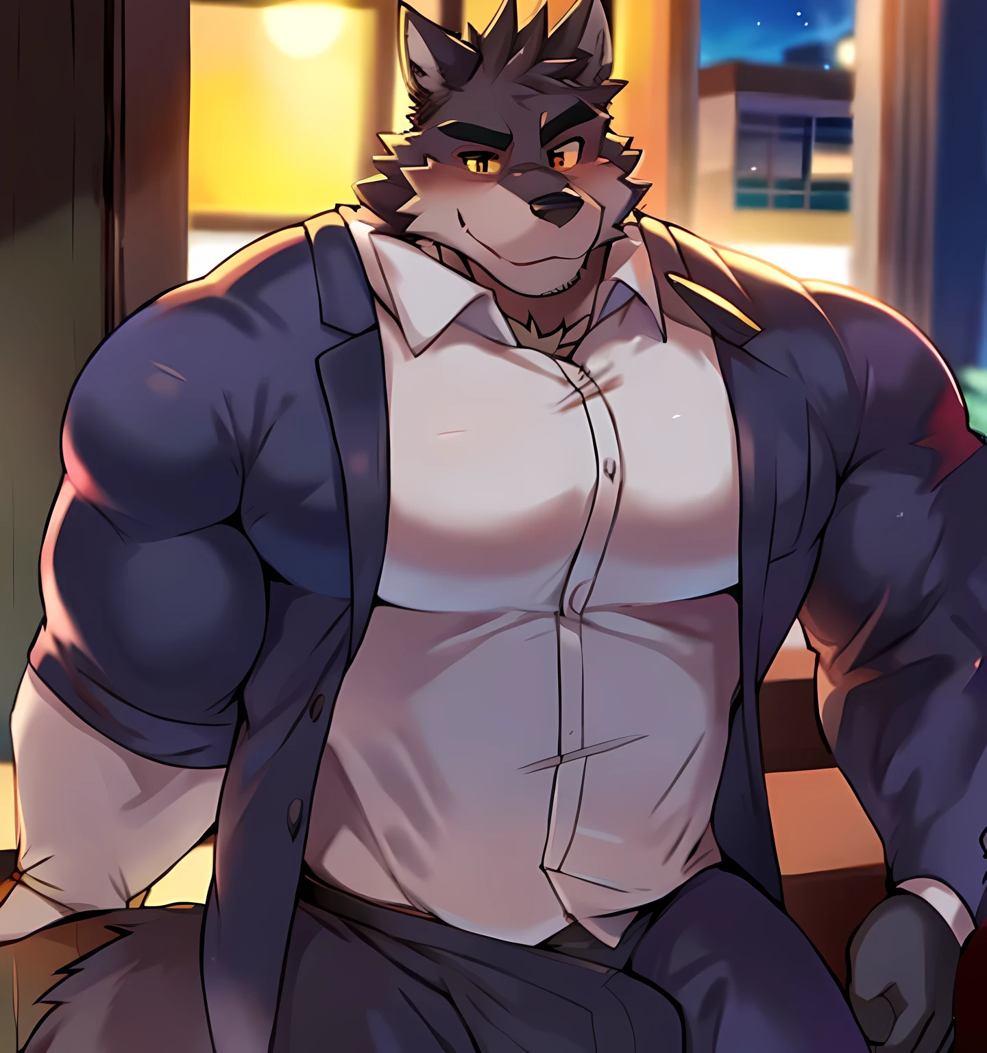 Mr Wolf, Hot, Muscles, Male, Pretty