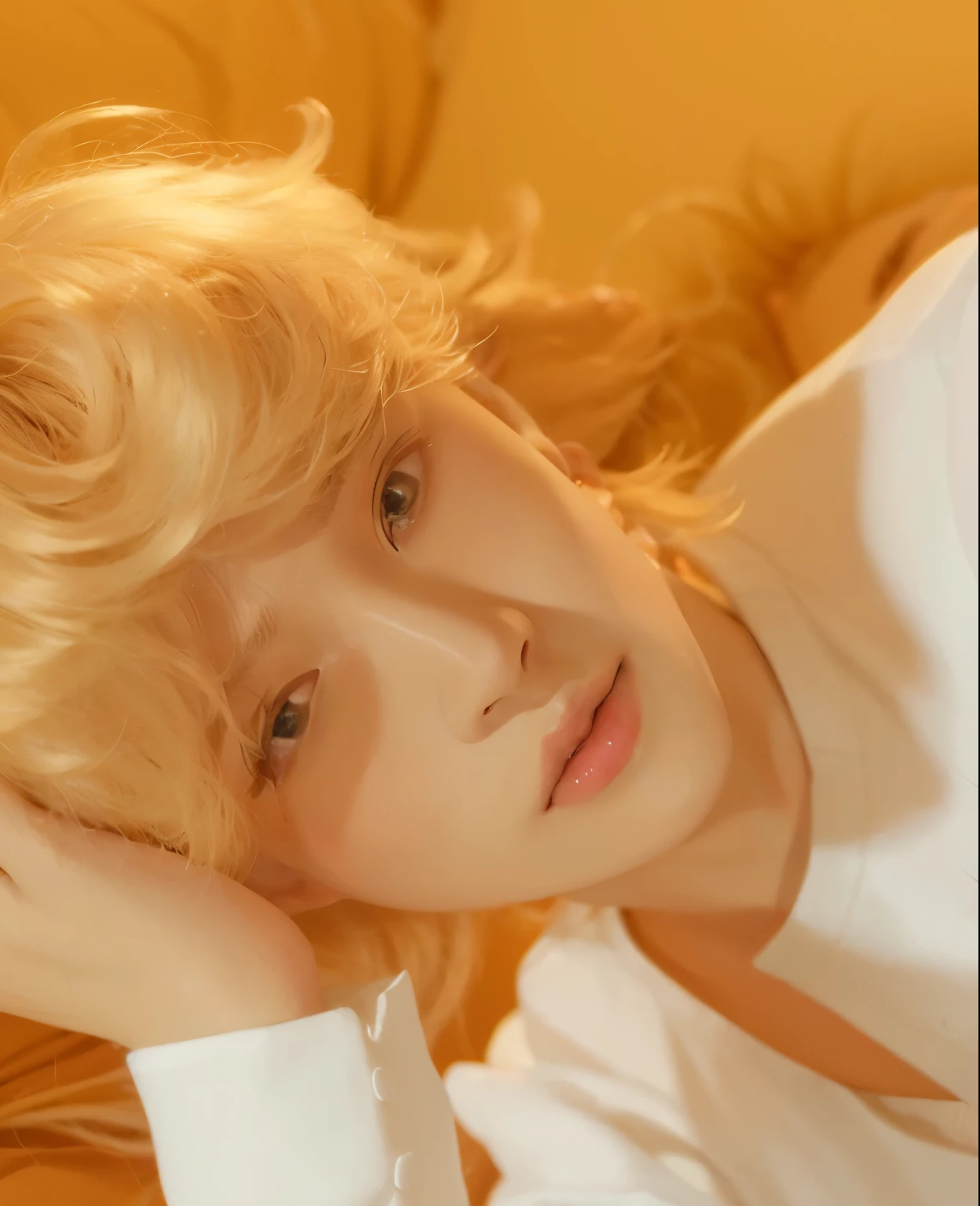 Ulzzang boy, ulzzang, Korean ulzzang boy, boy, cute face, cute eyes, cute, blonde hair, choi beomgyu, beomgyu from txt, choi beomgyu, beomgyu , holding a toy plane, 