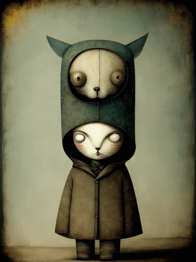 retro:1.3, Gabriel Pacheco style:1.2, boy sitting in a park:1.3, reflecting:1.3, environment in earthy and cyan colors, punk, thoughtful, old cars in the background:1.3、retro lighting, ((Imaginative scene)), (( highly detailed: 1.4), (( Masterpiece )), ( Hyper-detailed and beautiful: 1.3), ( Photorealistic: 1.4), 8k.