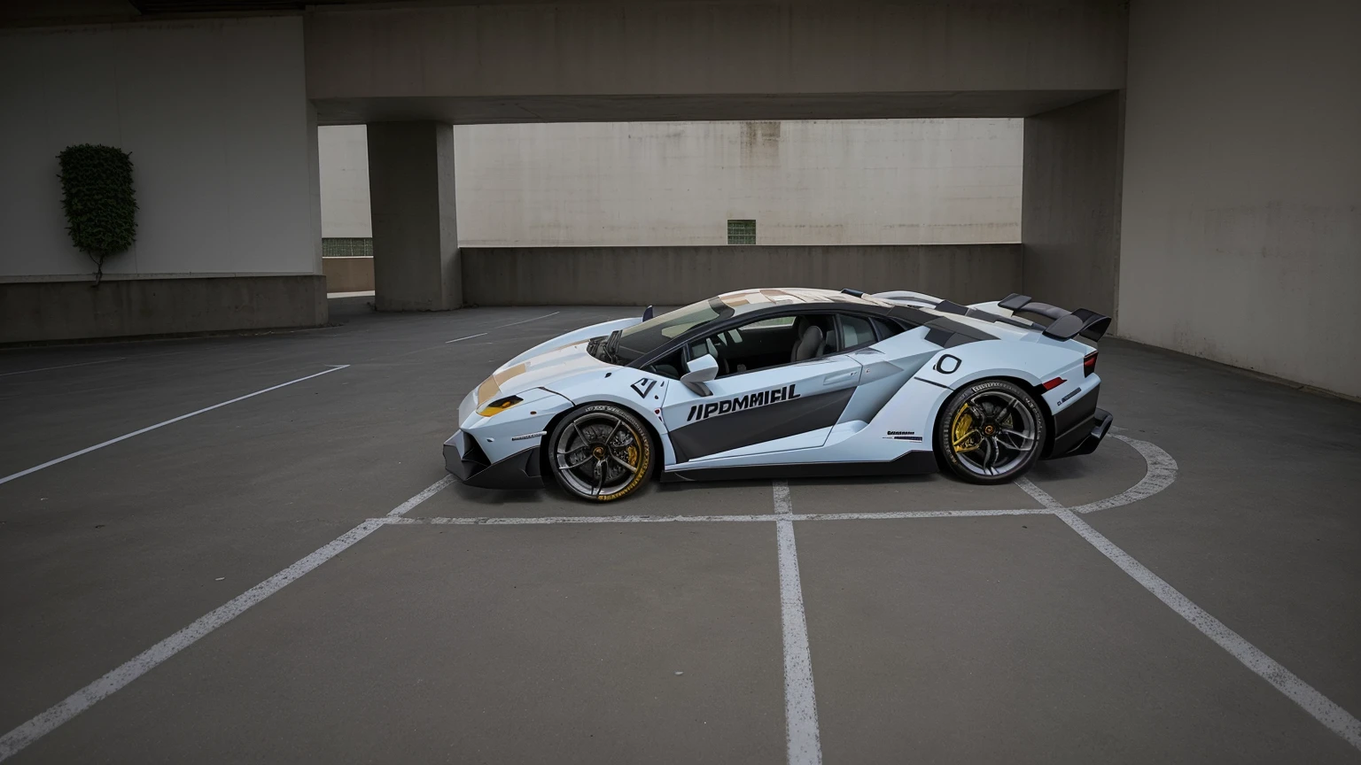 (Melhor qualidade:0.8),, (Melhor qualidade:0.8), illustration of this lambo with a sportier appearance