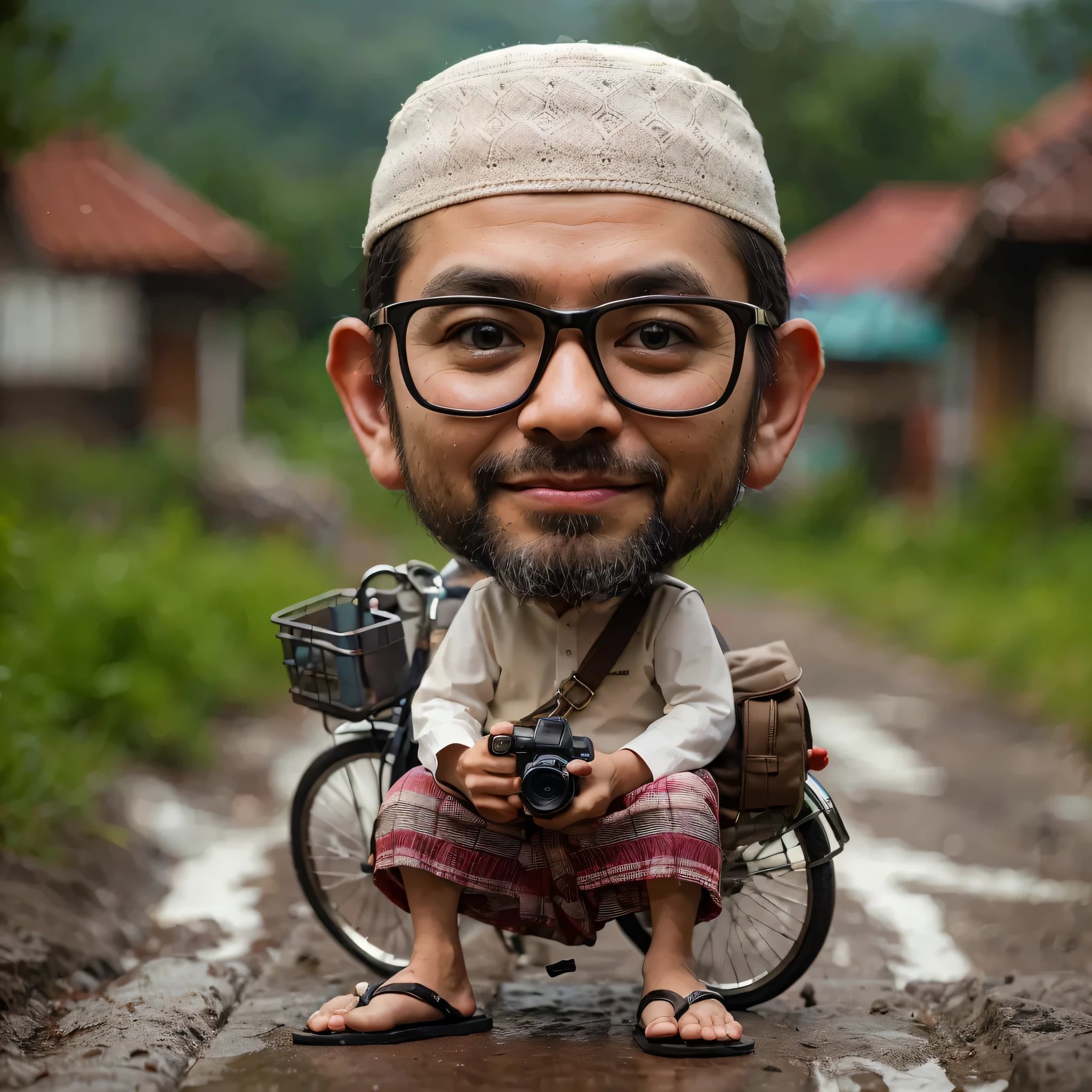 arafed family portrait with a mountain background and birds flying overhead, an indonesian family portrait, happy family, potrait, full protrait, family portrait, inspired by Nazmi Ziya Güran, realism artstyle, barong family, cartoon artstyle, close up potrait, high quality portrait, inspired by Oton Gliha, sakimi