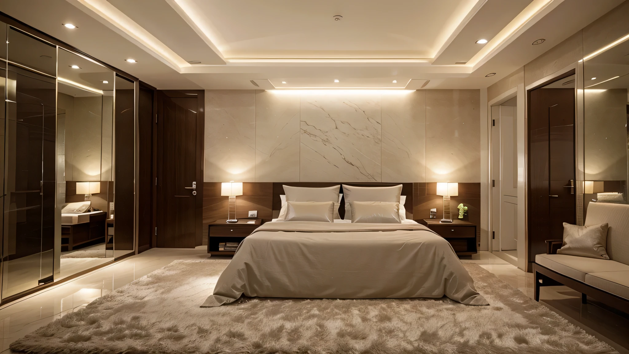 conception de chambre de luxe