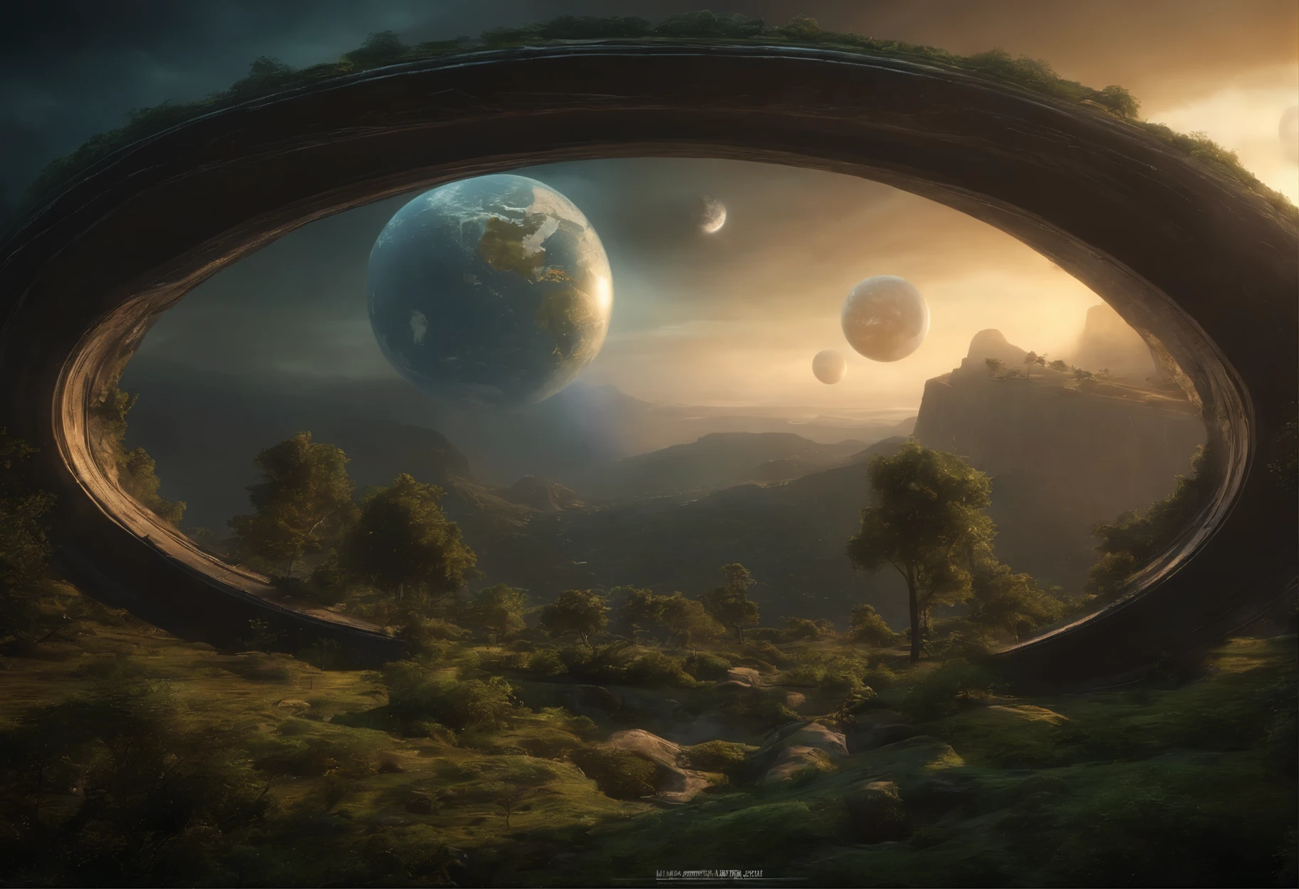 (Ultra high definition)(A masterpiece generated by AI)(universe船から見たEarth)(sphere)(surreal)(Earth)(美しいEarth)(romantic)((青いEarth))(Light1:Minimum 3)、cutting edge art techniques、beautiful expression、photorealistic、Sophisticated lighting、sci-fi movie(universe)、