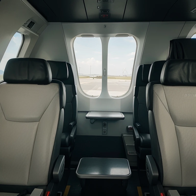 an airplane, no aeroporto, real, foto, ultra detalhado, 8k