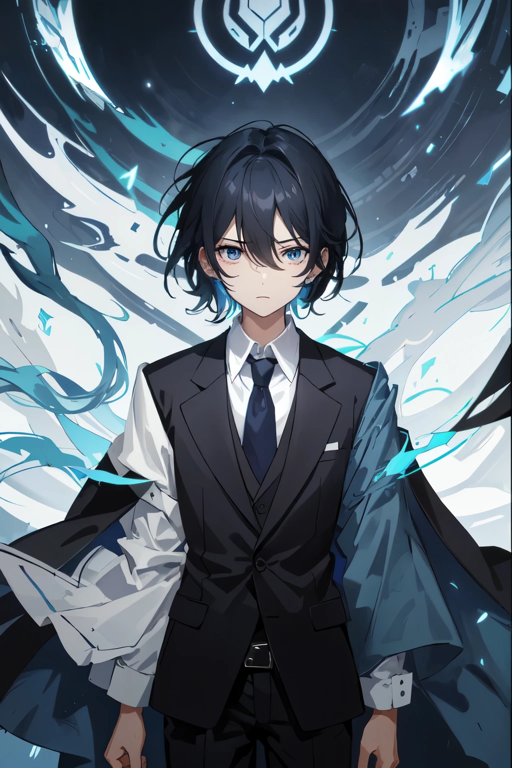 white background