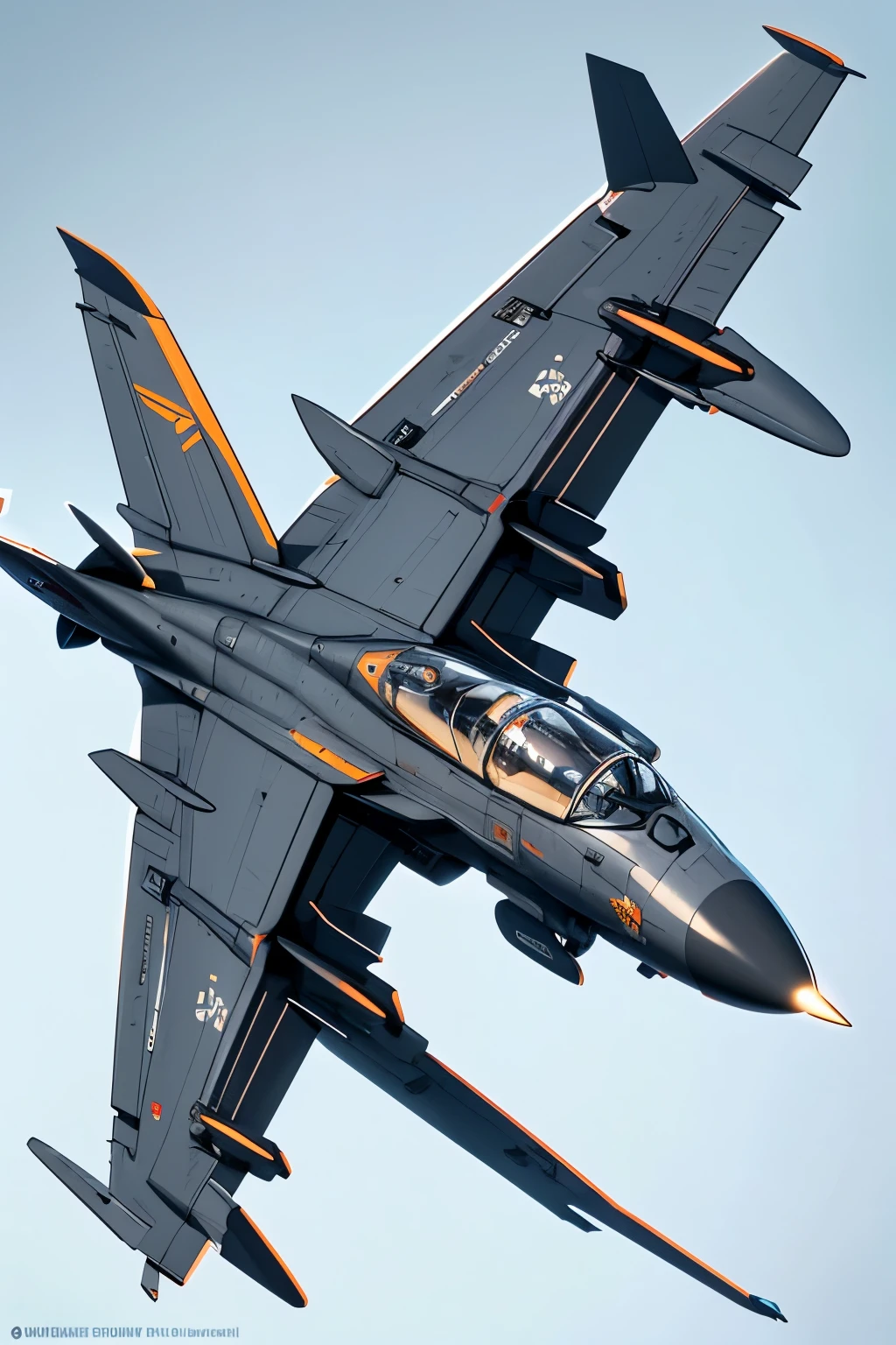 The logo showcases a minimalist fighter jet, standing boldly against a pristine white backdrop. The jet is rendered in a side view, with its wings spread out expertly and its nose directed forward, instilling a sense of momentum and vitality. The jet's design exhibits clean, sharp lines that speak to its swiftness and agility.
A subtle wake trail follows the jet, accentuating its quick pace through the air. The aircraft's body bears understated details, symbolizing its durable and sturdy build. Metallic gray and black colors dominate the logo, evoking a feeling of contemporary innovation and technological prowess.
Atop the jet, intricately