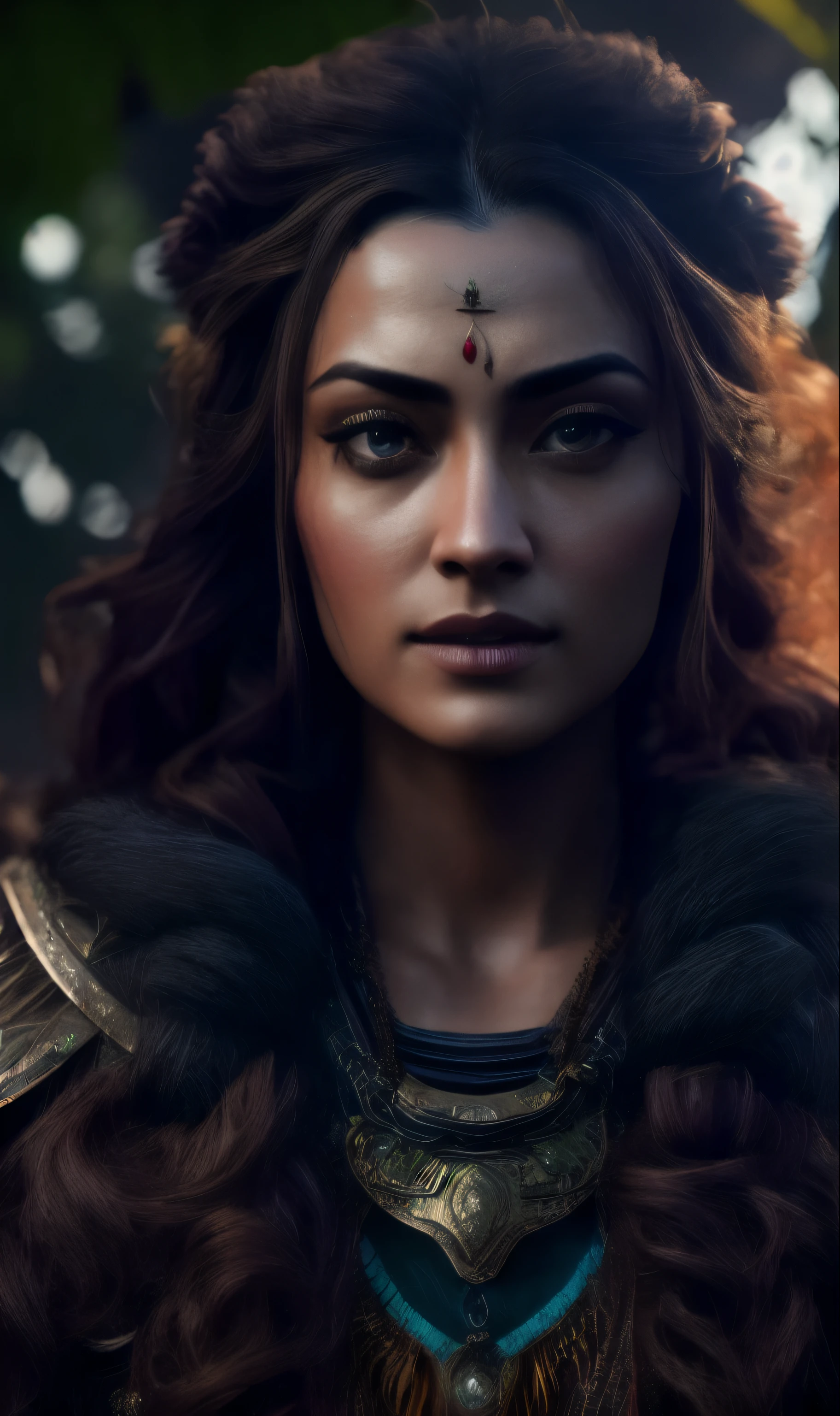 Looks like Sandeepa Dhar, ultra realistic photography, perfectly centered medium upper shot of Aloy from horizon zero dawn, creatures from horizon zero dawn jungle cliffs in the background, looking at viewer, fashion pose, extremely detailed eyes, detailed symmetric realistic face, extremely detailed natural texture, detailed peach fuzz, messy hair, masterpiece, absurdres, award winning photo by lee jeffries, nikon d850 film stock photograph, kodak portra 400 camera f1.6 lens, depth of field, extremely detailed, amazing, fine detail, rich colors, hyper realistic lifelike texture, dramatic lighting, unrealengine, trending on artstation, cinestill 800 tungsten, photo realistic, RAW photo, TanvirTamim, high quality, highres, sharp focus, extremely detailed, cinematic lighting, 8k uhd, high definition, cinematic, neoprene, behance contest winner, featured on unsplash, cgsociety, unreal engine 5, ultra sharp focus