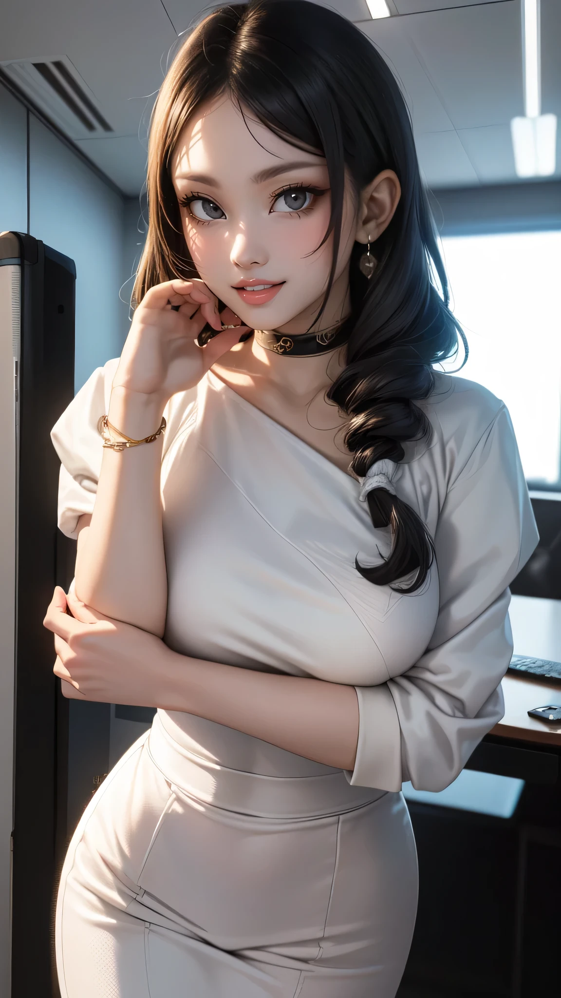 random office lady fashion,(Thin type),(big breasts),(random pose),(random hairstyle),(best image quality,(8K), Super realistic, 最high quality, high quality, High resolution, high qualityな質感, high detail, beautiful, Detailed, Highly detailed CG, Detailedテクスチャー, realistic facial expression, masterpiece, before, dynamic, bold)