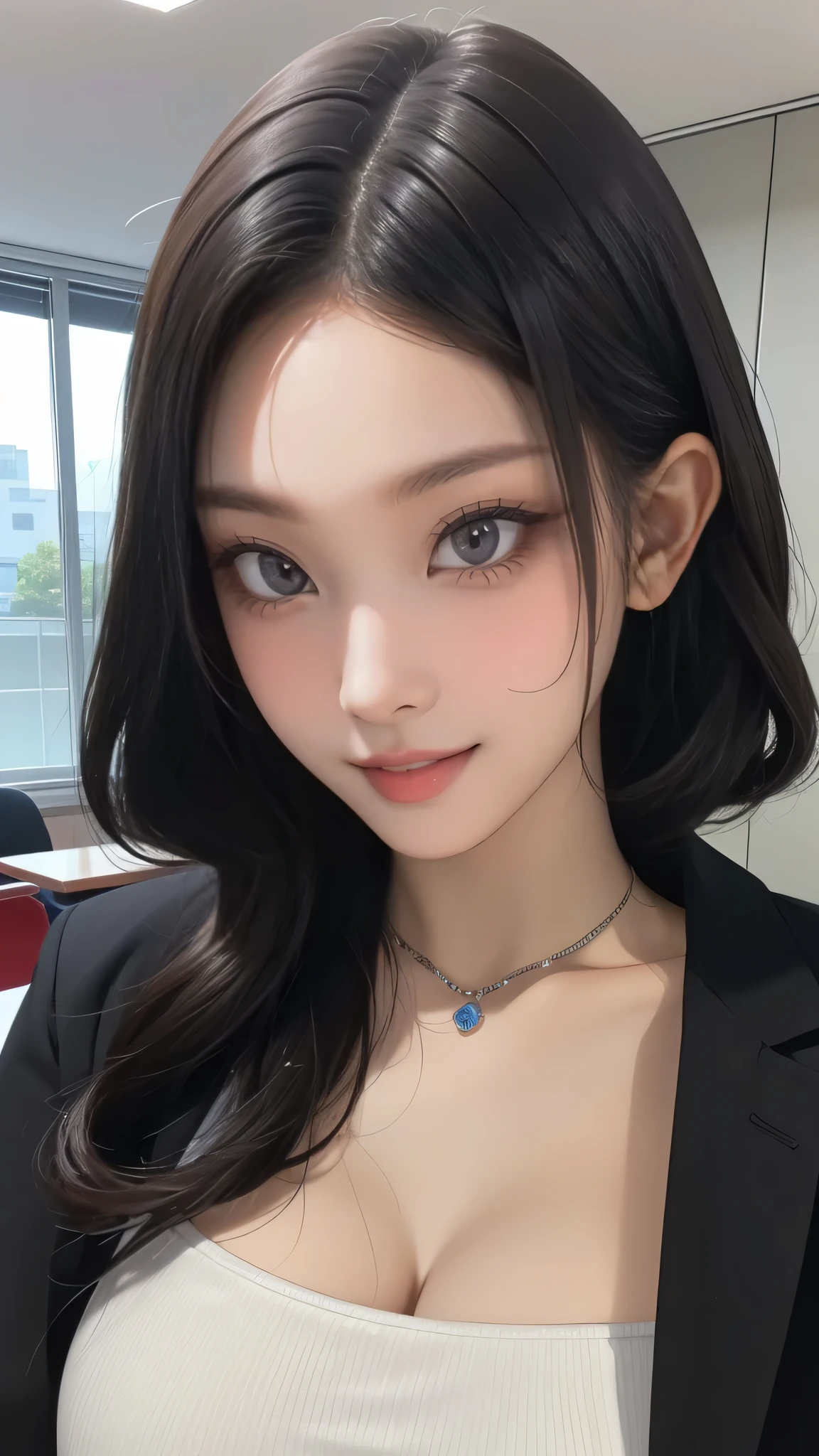 random office lady fashion,(Thin type),(big breasts),(random pose),(random hairstyle),(best image quality,(8K), Super realistic, 最high quality, high quality, High resolution, high qualityな質感, high detail, beautiful, Detailed, Highly detailed CG, Detailedテクスチャー, realistic facial expression, masterpiece, before, dynamic, bold)