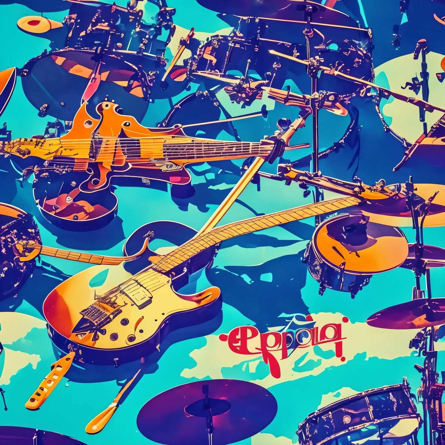 Crie uma logo com a palavra Apollo Music