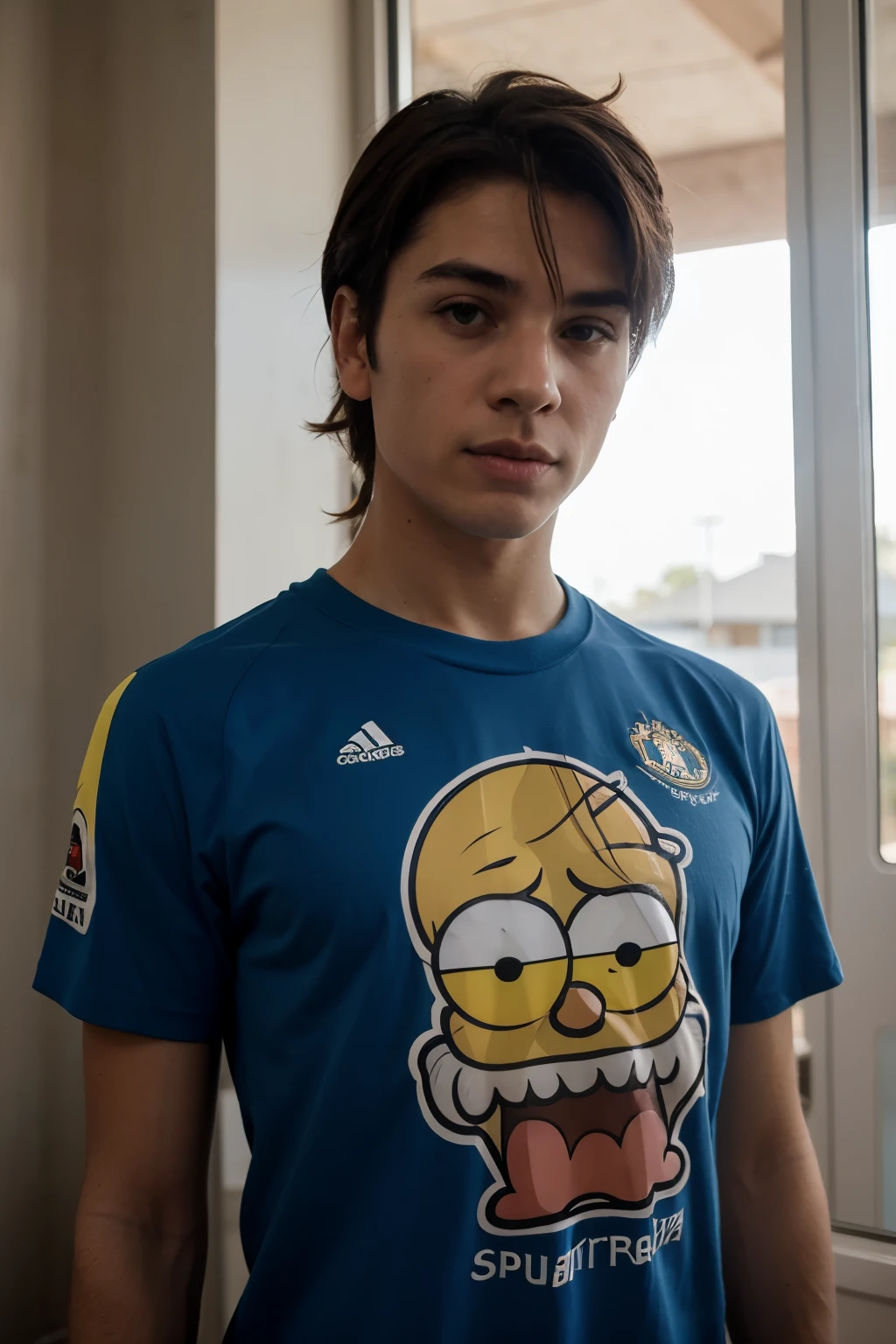 homer com a camisa do fortaleza esporte clube