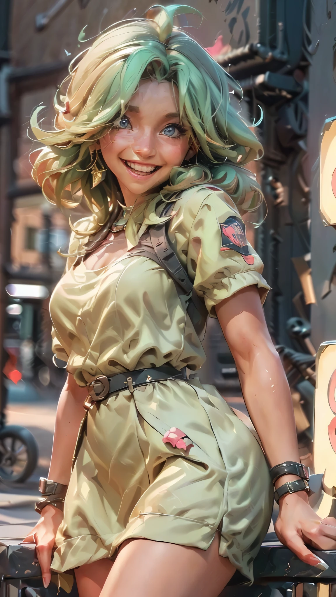(best quality,4k,8k,highres,masterpiece:1.2),ultra-detailed, College Girl walking around college campus, strutting her stuff, Smiling and laughing, Flirting with the viewer, HDR, 8k, absurdres, cinestill 800, sharp focus, add_detail:3 (solo woman)