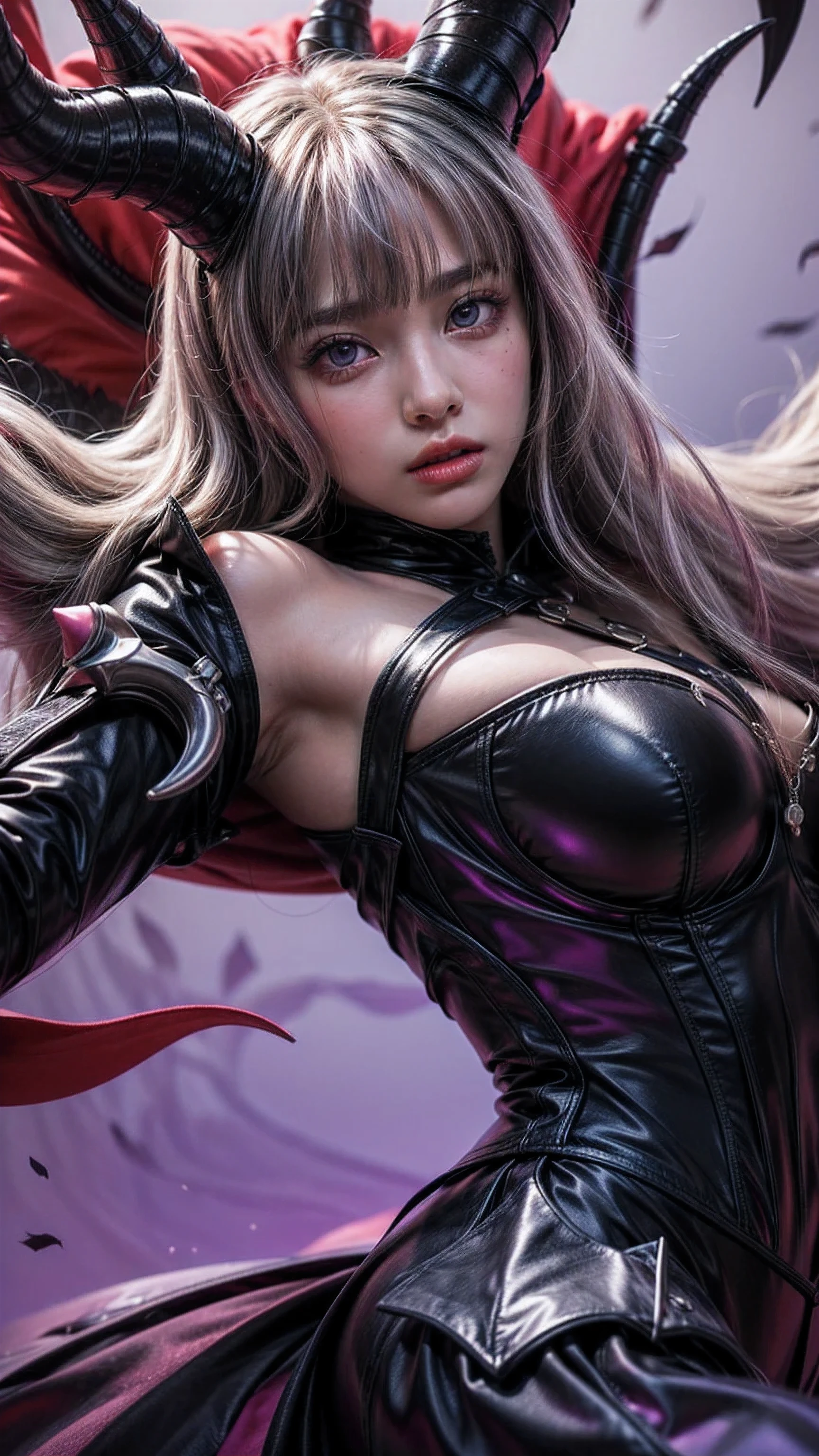 (original) , (very detailed wallpaper) , (best quality) , (masterpiece) , photographic reality, realistic, very detailed illustrations , beautiful eyes, (delicate face) , perfect detail, (best lighting) , (super complex details) , ultra-detailed , 4K unified, (super detailed CG: 1.2) , (8K: 1.2) , realistic, octane rendering , harley quinn form Suicide Squad: Kill the Justice League