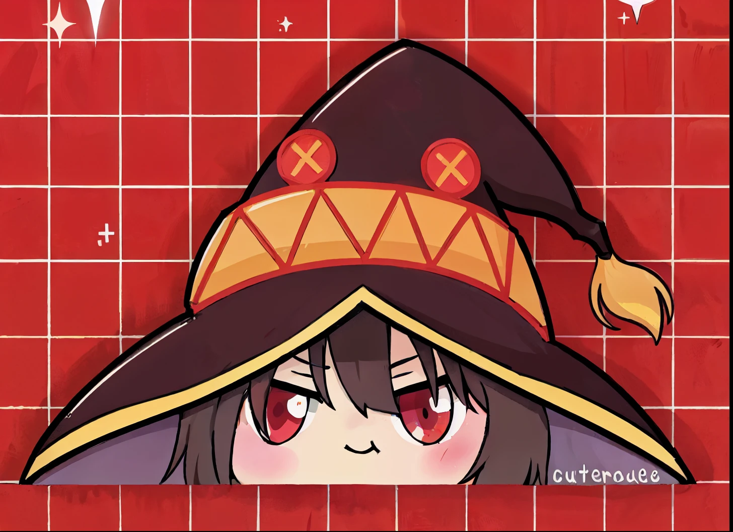 Megumin head, cute