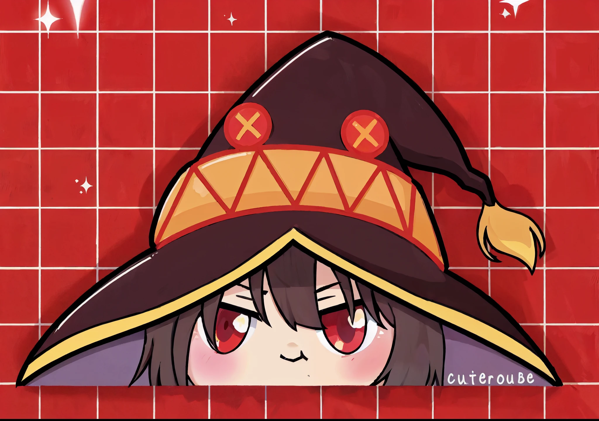 Megumin head, cute