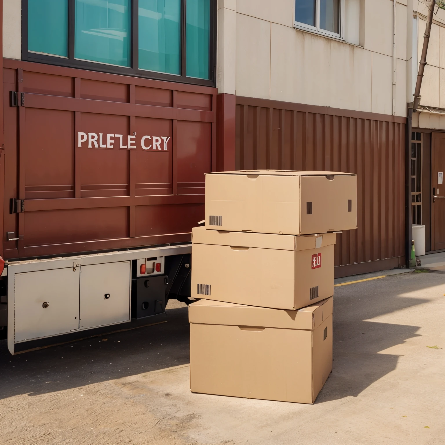 ZELLET logo for parcel company with motto your need is my delivery