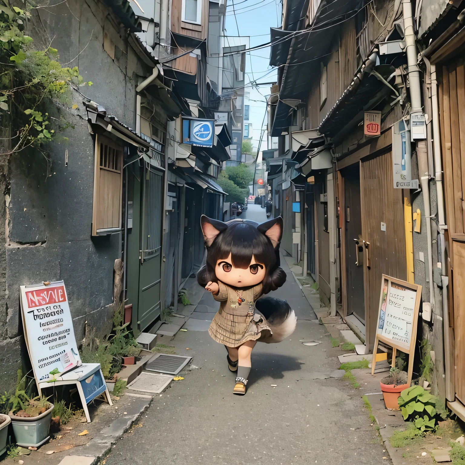 shiba inu girls chibi run