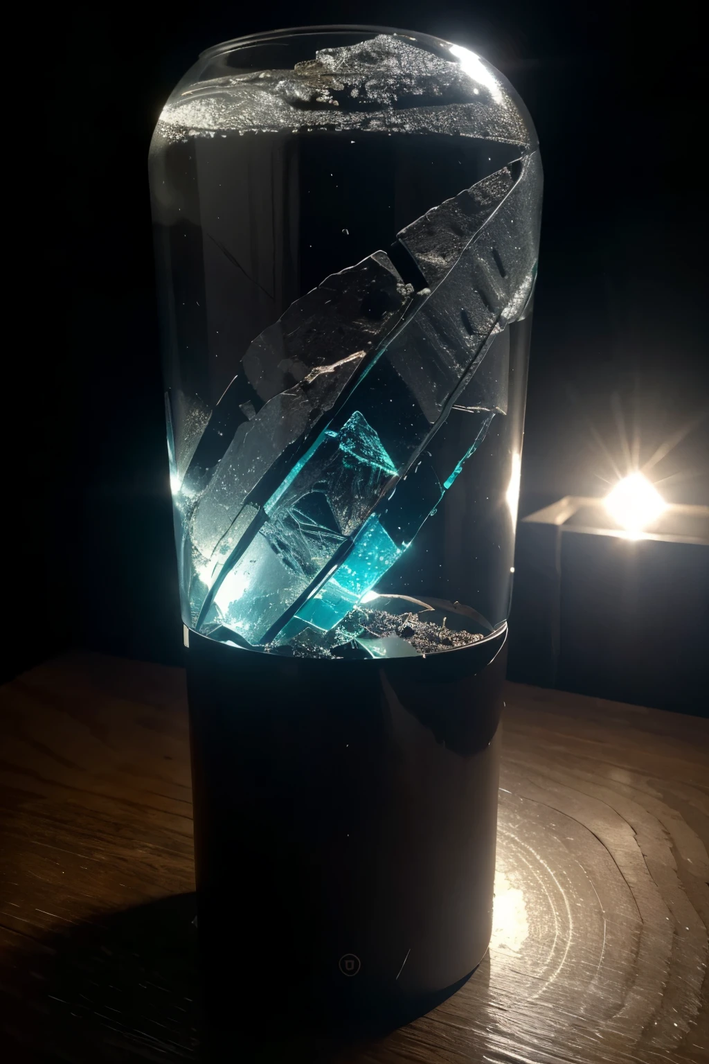 an alien currency that transcends conventional notions of human money. Feita de um material desconhecido, appears to be a mixture of organic crystals and exotic metals, emitting a soft luminescence that changes color depending on the viewing angle and environmental energy. Your form is not static; em vez disso, parece fluida, quase viva, adaptando-se ao toque do portador.