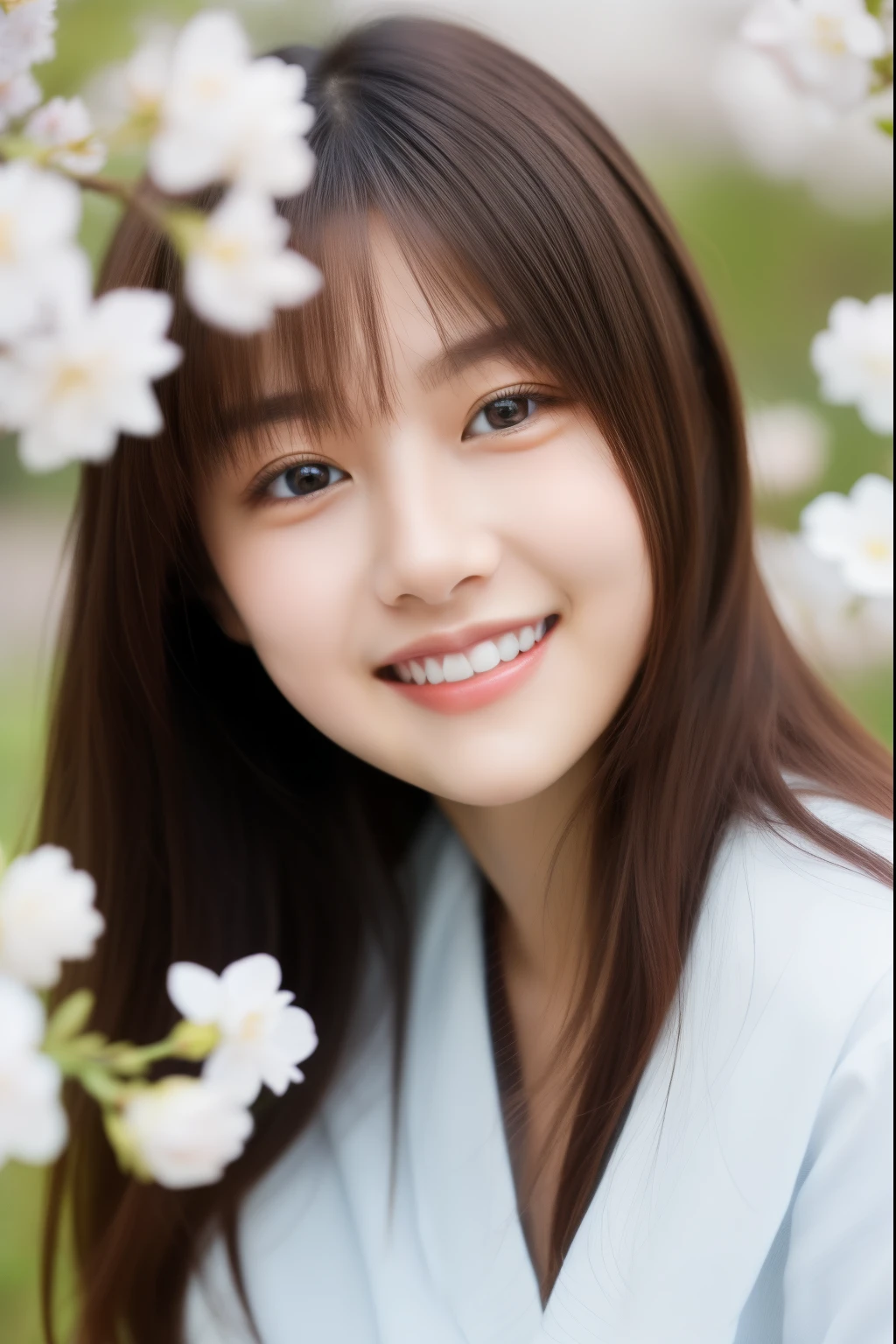 ulzzang-6500-v1.1,(masterpiece, highest quality:1.3), (Ultra-detailed 8K:1.2), (hyperrealistic:1.35),(Raw photo:1.2),High resolution, wallpaper,extreme intricate detail, ultra hd,
BREAK
(Japanese women:1.3), 20yo, (bewitching smile:1.3), (super beautiful woman:1.3), beautiful skin, detailed eyes, detailed face, long hair, (full shot:2.0),Cherry blossoms in full bloom on branches in the foreground,looking_up