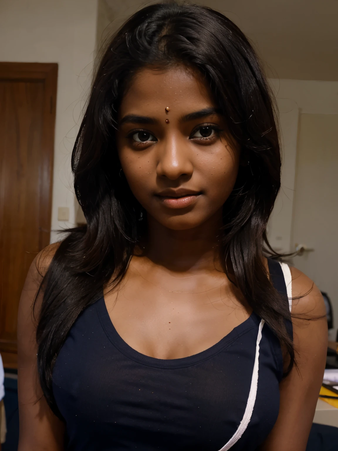 South Indian dark skin girl,attractive, seductive,  dark skin school girl, hot teen, South Indian 13 year girl girl 