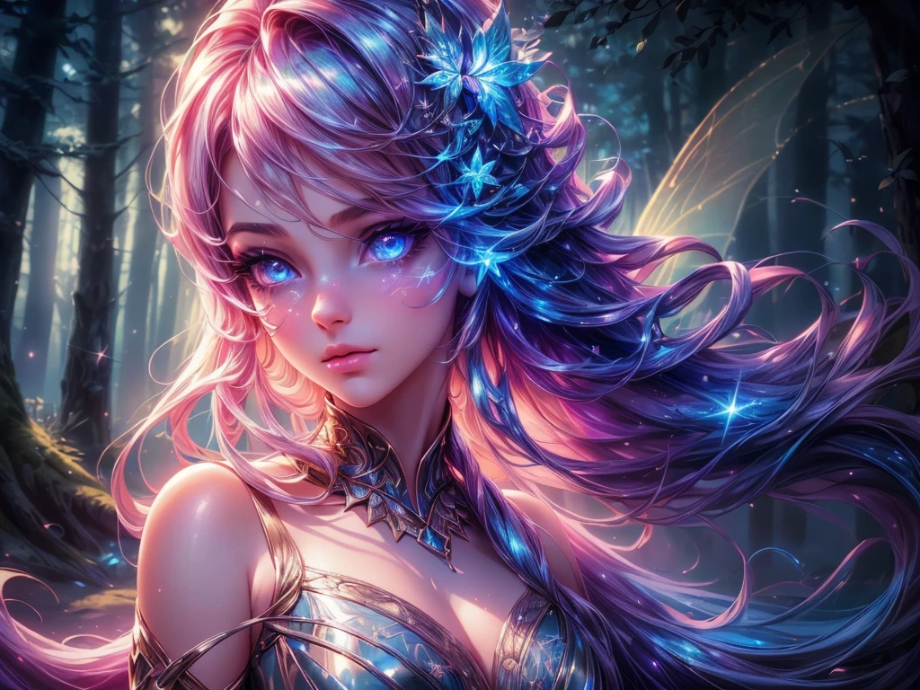The prompt for the mysterious luminous object and girl is as follows:
(most important) Mysterious luminous object, 1girl, beautiful detailed eyes, beautiful detailed lips, extremely detailed eyes and face, long eyelashes, (high quality, 4k, 8k, highres, masterpiece:1.2), ultra-detailed, (realistic, photorealistic, photo-realistic:1.37), surreal lighting, ethereal atmosphere, glowing, enigmatic, captivating, otherworldly, magical, (fantasy, dreamlike:1.1), (portrait, whimsical:1.2), (enchanted, spellbinding:1.1), (mystical, mystical:1.1), vibrant colors, (magical elements, sparkles:1.1), soft glow, (mysterious background, misty forest:1.1), (fairy tale, ethereal:1.2), (long flowing hair, flowing dress:1.1), (curious, alluring:1.1), (peaceful, serene:1.1), (enchanted forest, glowing trees:1.1), intriguing symmetrical composition, (glimmering highlights, shiny surface:1.1), (mysterious glow, captivating look:1.1), (glistening, luminous:1.1), (harmonious, mesmerizing:1.1), hidden meaning.