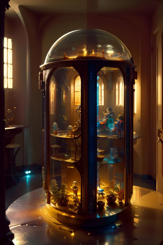 neon lights:1.5, luminous objects with neon, inside age rooms, ((Imaginative scene)), (( very detailed: 1.4), (( Masterpiece )), ( Hyper-detailed and beautiful: 1.3), ( Photorealistic : 1.4), 32k.