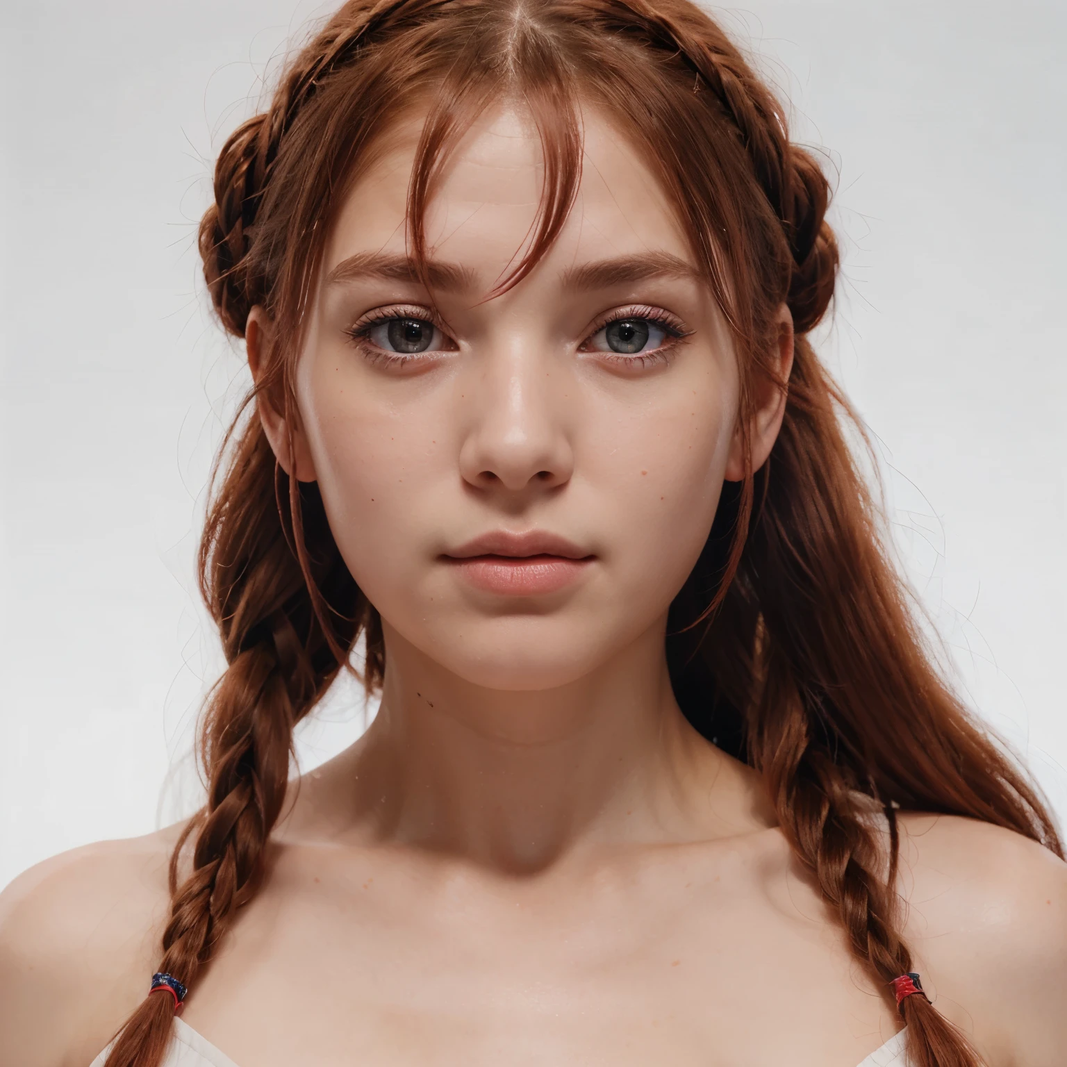 (masterpiece, best quality),  Intricate details,, 1 Girl,    Samus Aran, Ponytail, Headband,,  