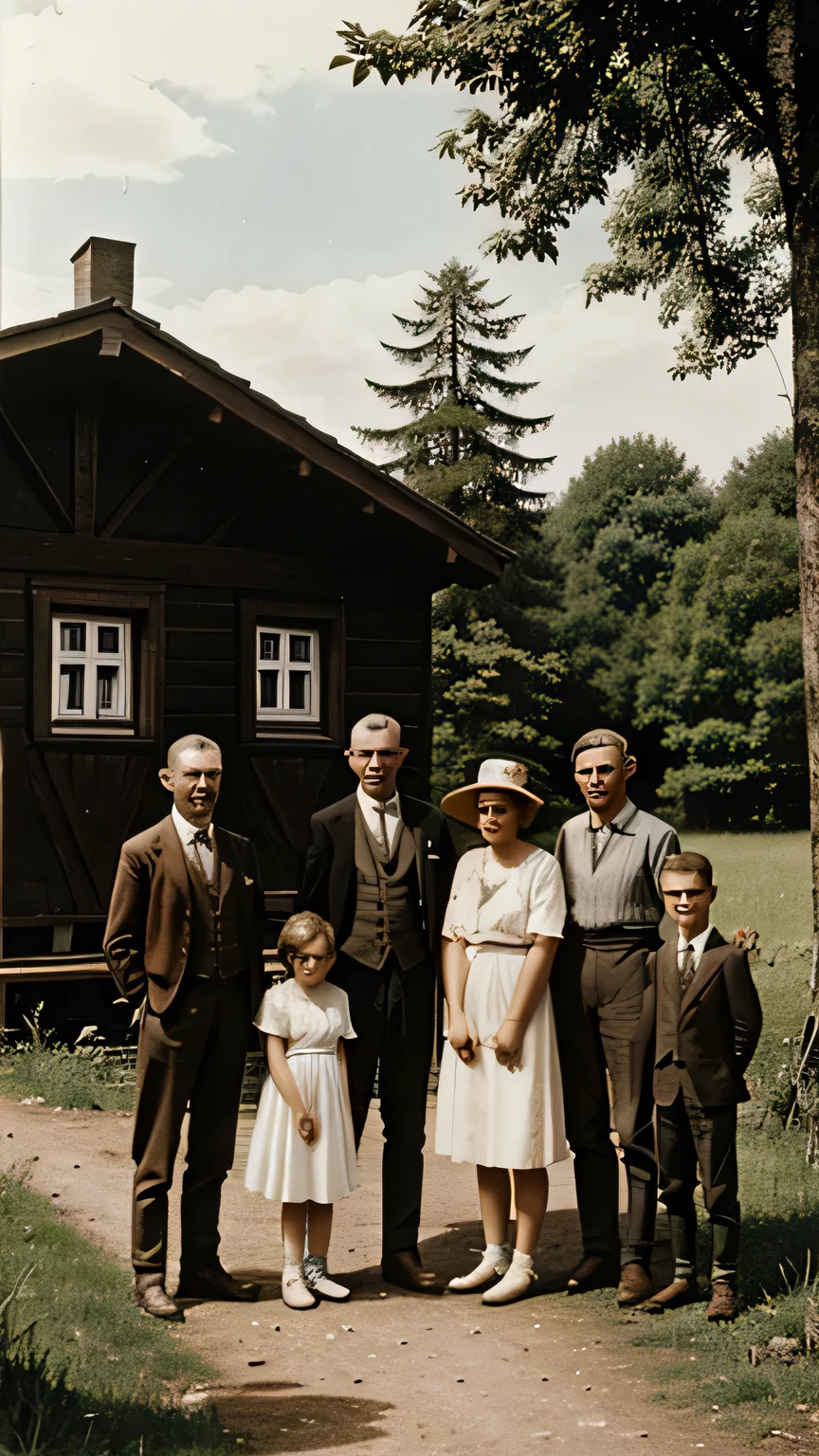 1922, The Gruber family, a family of six living in a remote area of Germany.
