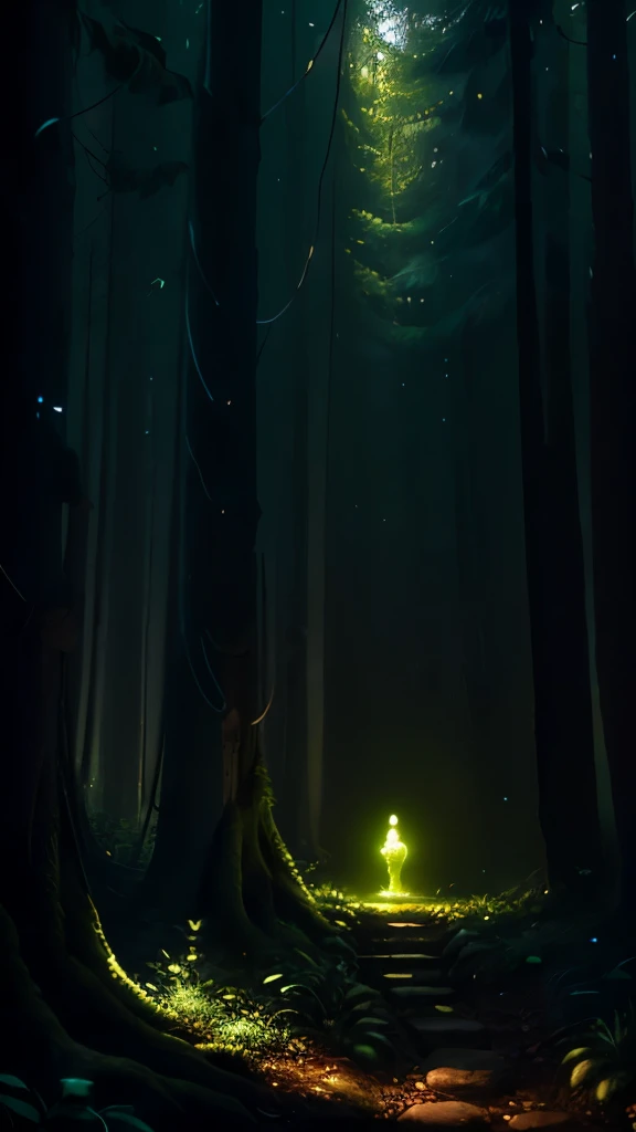 Picture a serene pond in the heart of a lush forest, with sunrays filtering through the leaves, casting dancing shadows on the calm water. In the center of the pond, a luminous object floats, shining with a warm and radiant glow. It appears to be a crystal orb, with facets that reflect the surrounding colors and shapes, enhancing the beauty of its environment.

The orb is made of countless microscopic particles that emit a gentle, pulsating light, creating a mesmerizing spectacle. Each particle refracts the sunlight, creating rainbow hues that dance on the water surface. The scene is peaceful and harmonious, evoking a sense of wonder and a