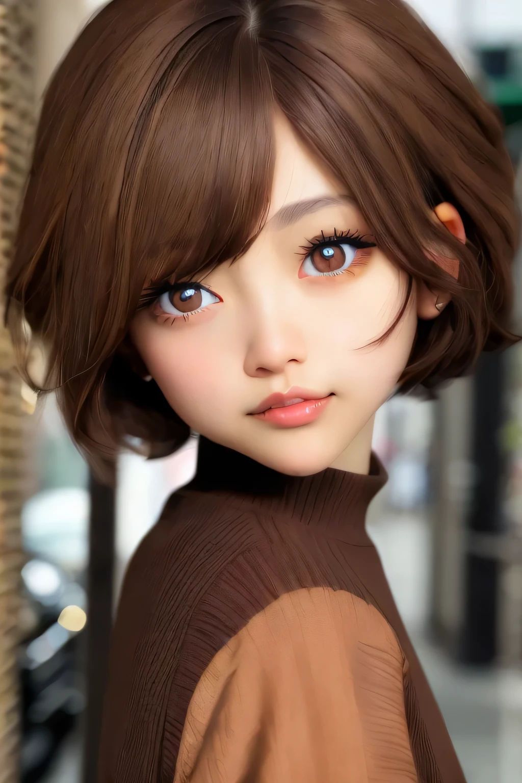 (dark brown eyes:1.2)