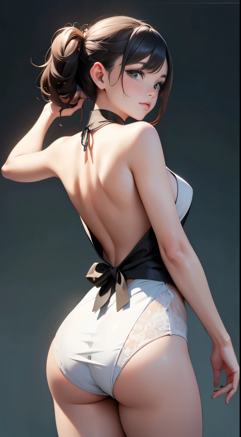 (Rear view, Rear view),(best quality,High resolution,Super detailed,actual),shot by DSLR、