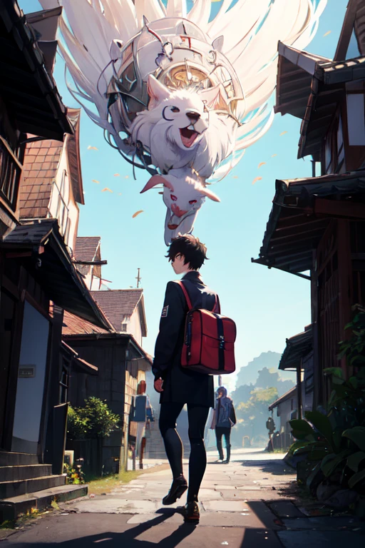 Em um mundo moderno aparentemente normal, vive um adolescente comum chamado Hiro. He is an ordinary high school student, com amigos comuns e uma vida comum. No entanto, Everything changes when he discovers that his missing parents actually come from a parallel world., full of mystical beings, magos e meio-humanos meio-animais
