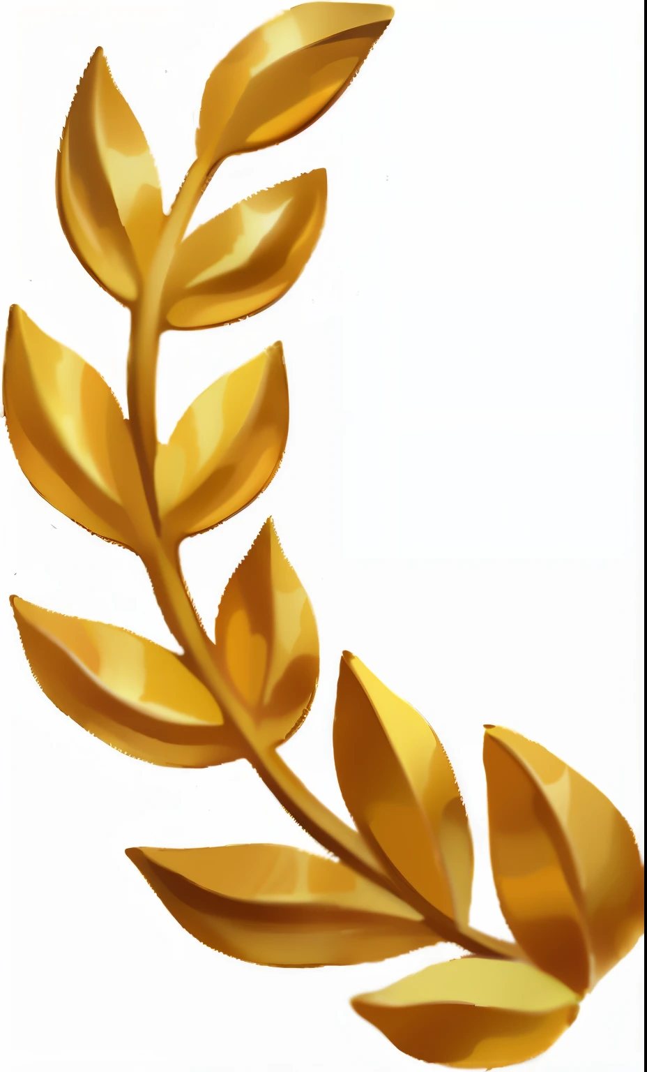 gold metal frame,golden olive leaf border,Realistic brushstrokes,The transition is delicate,HD