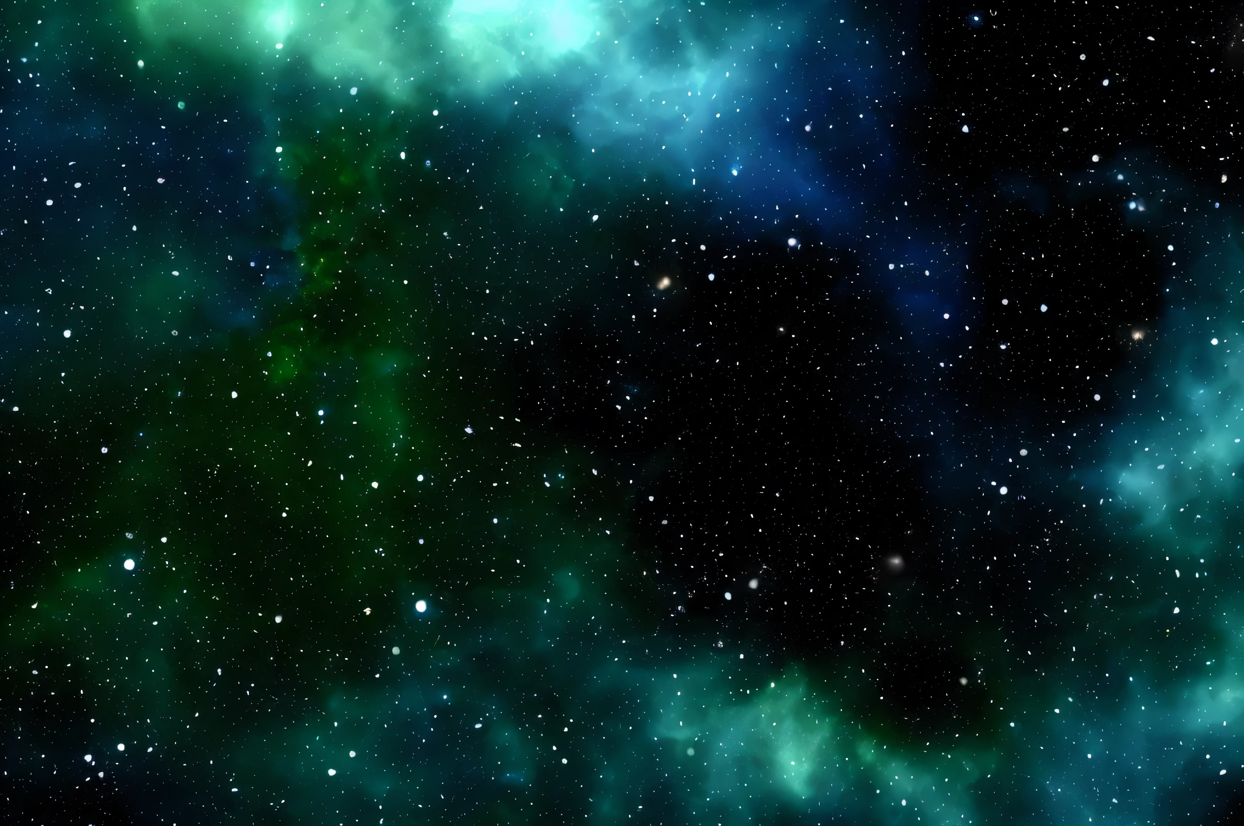 arafed image of a green and blue galaxy with stars, deep space in the background, background is space, background is an alien galaxy, deep space background, background of the galaxy, space backround, background in space, dark background of outer space, outer space nebula background, the space background, space sky, ((space nebula background)), space in background
