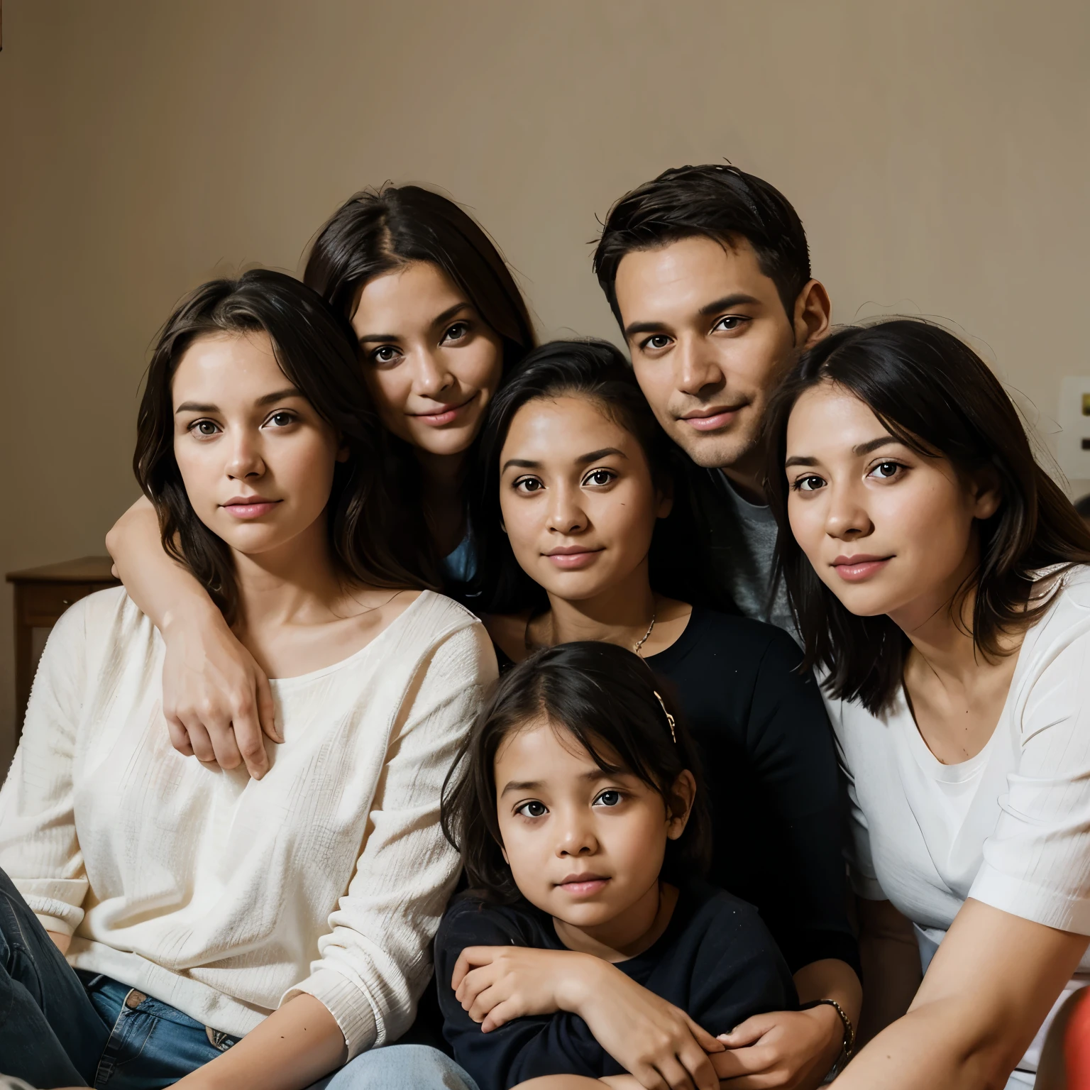 Family of 4 people