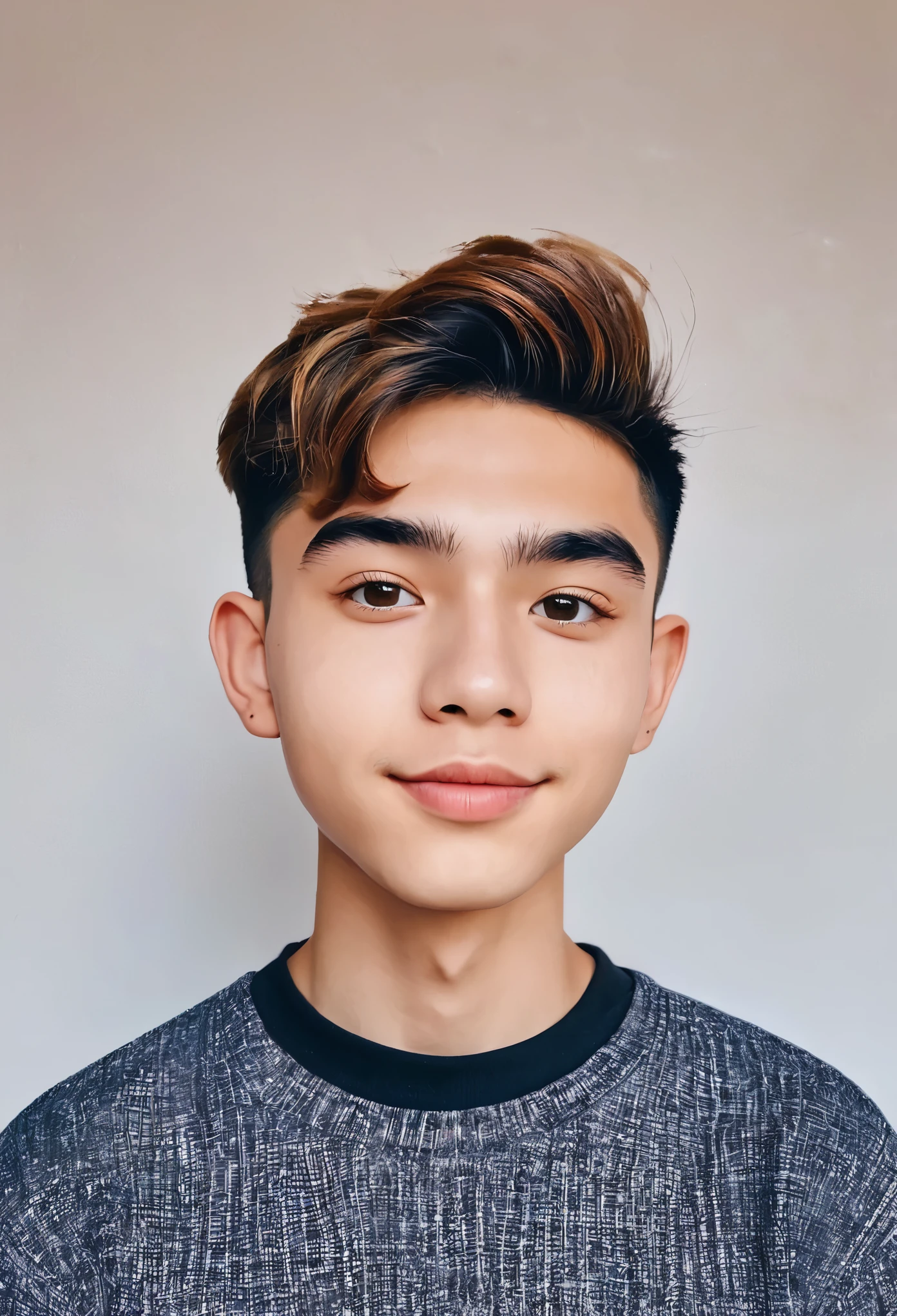 Create a unique profile picture of boy for my art account on Instagram 