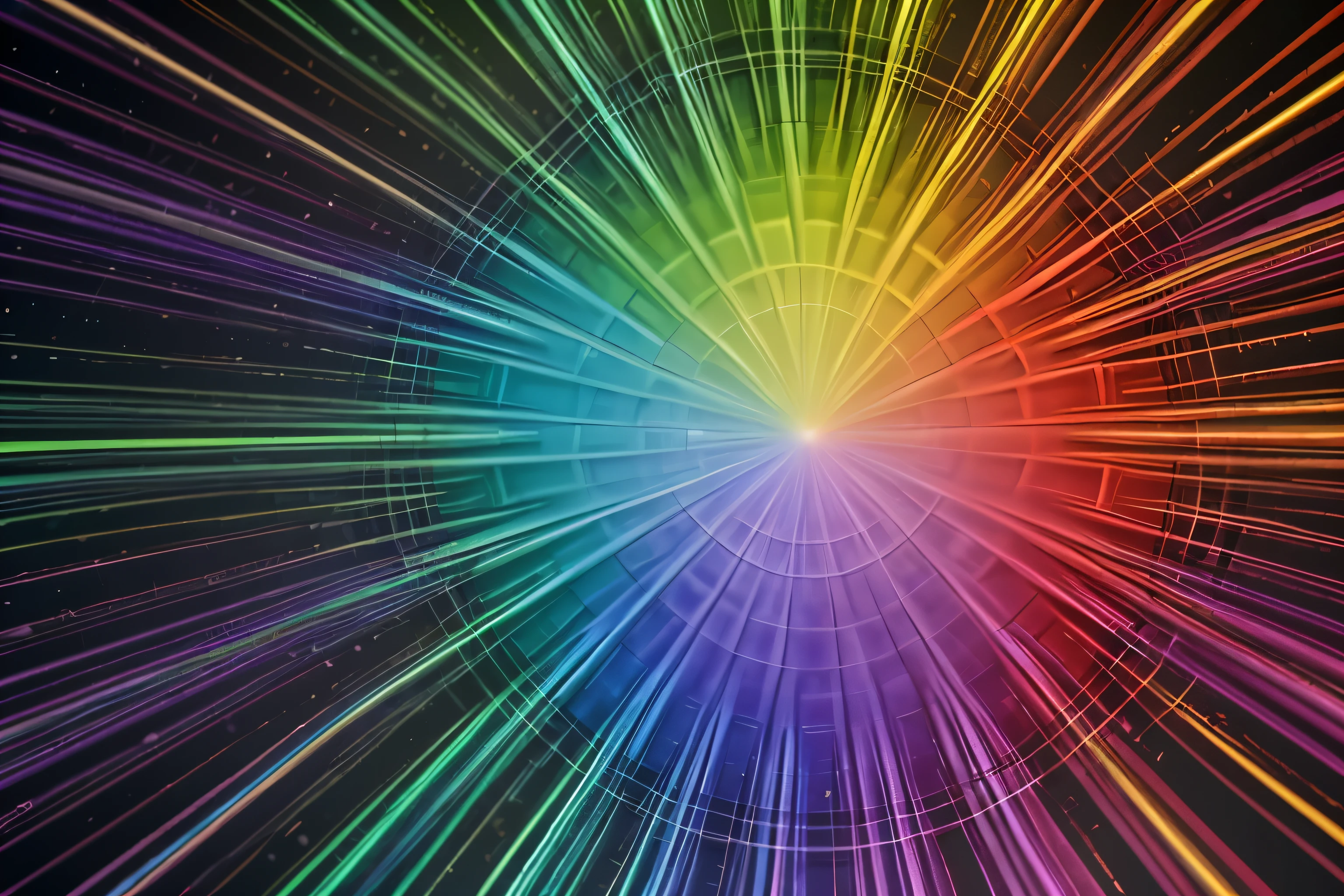 Rainbow background: multicolored spectrum pattern.