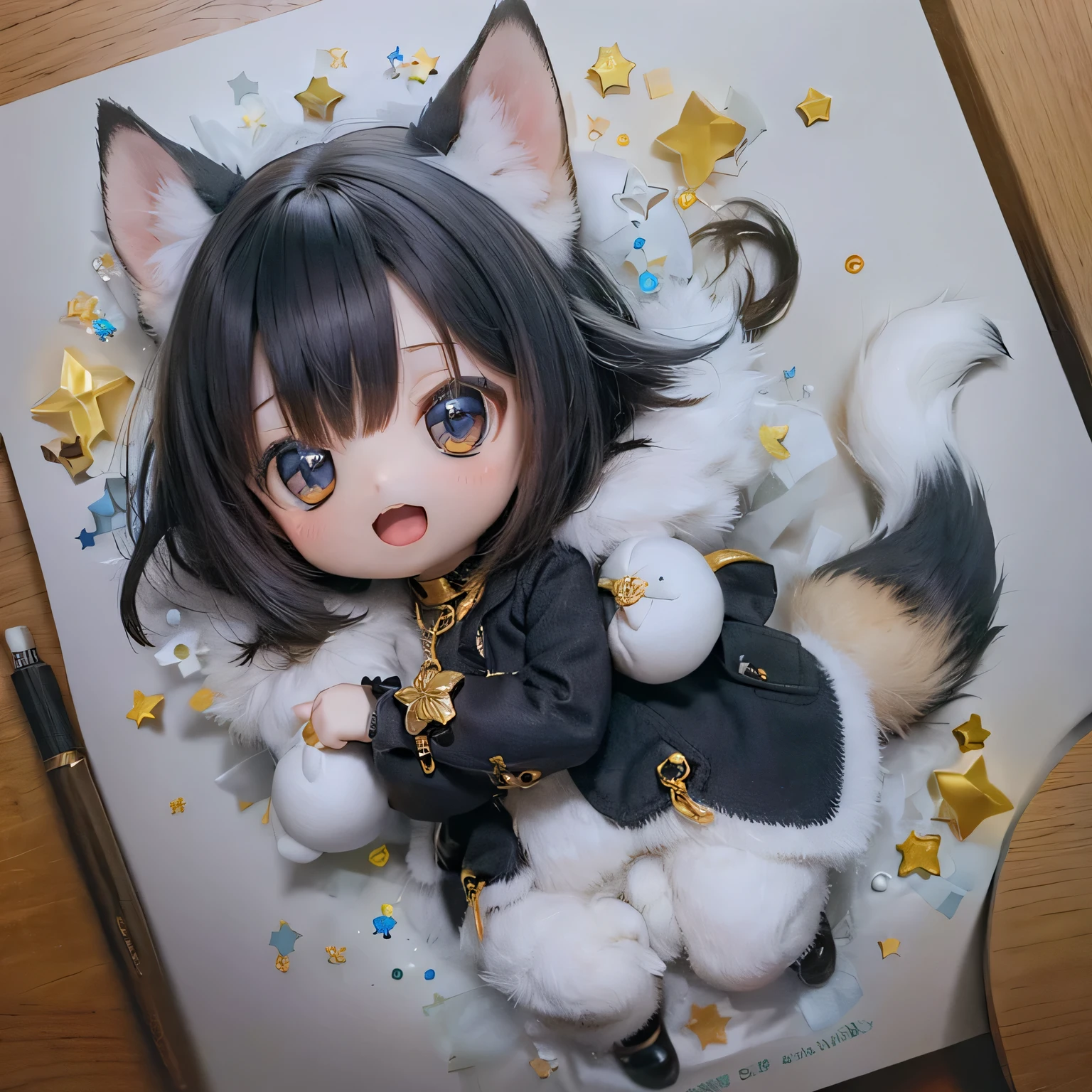 shiba inu girls chibi run