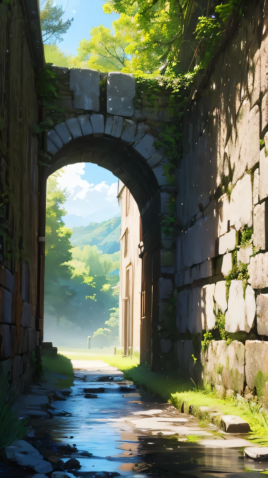 paisajes anime primavera