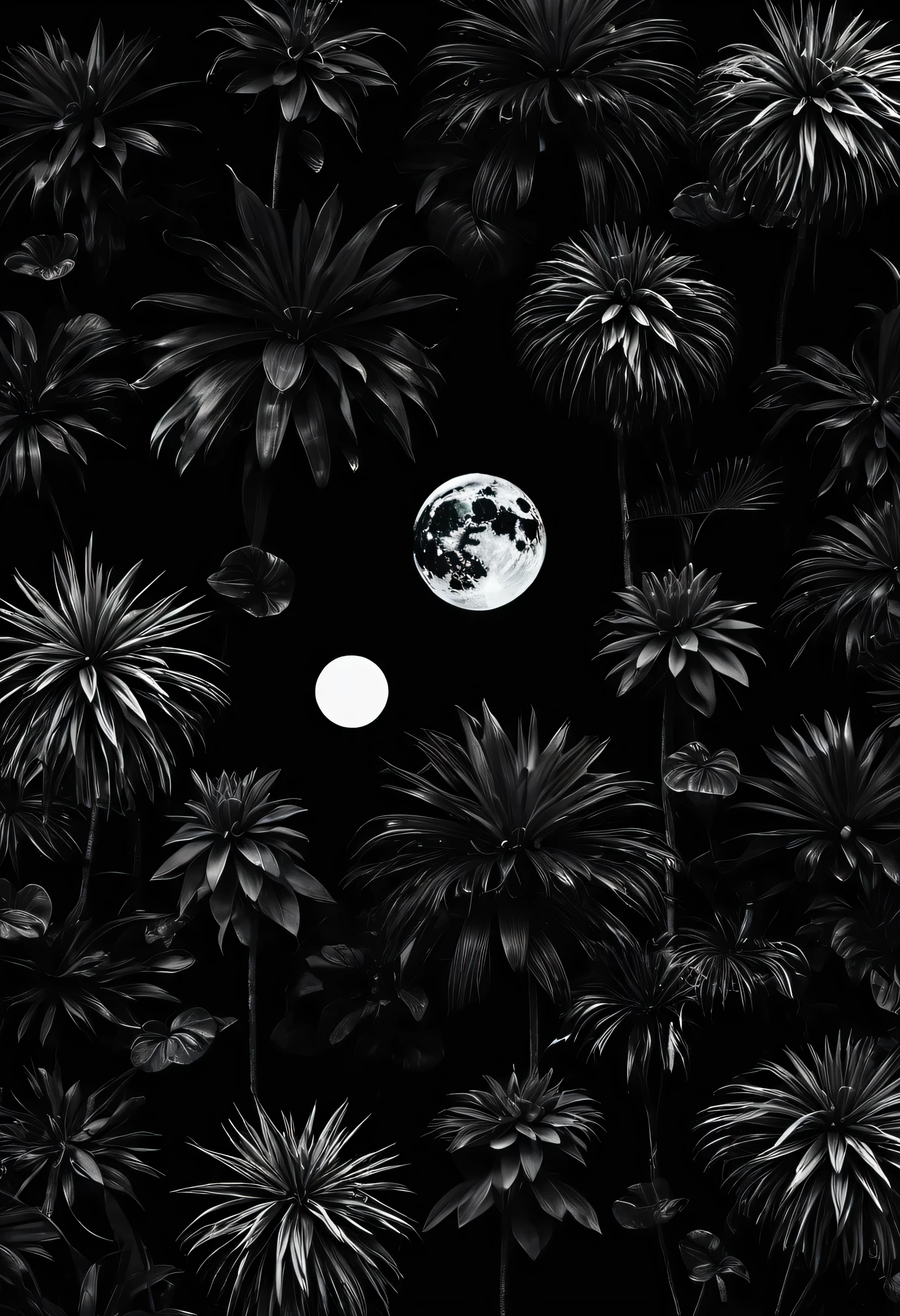collage, dark black aesthetic wallpaper, Humeur, 4k
