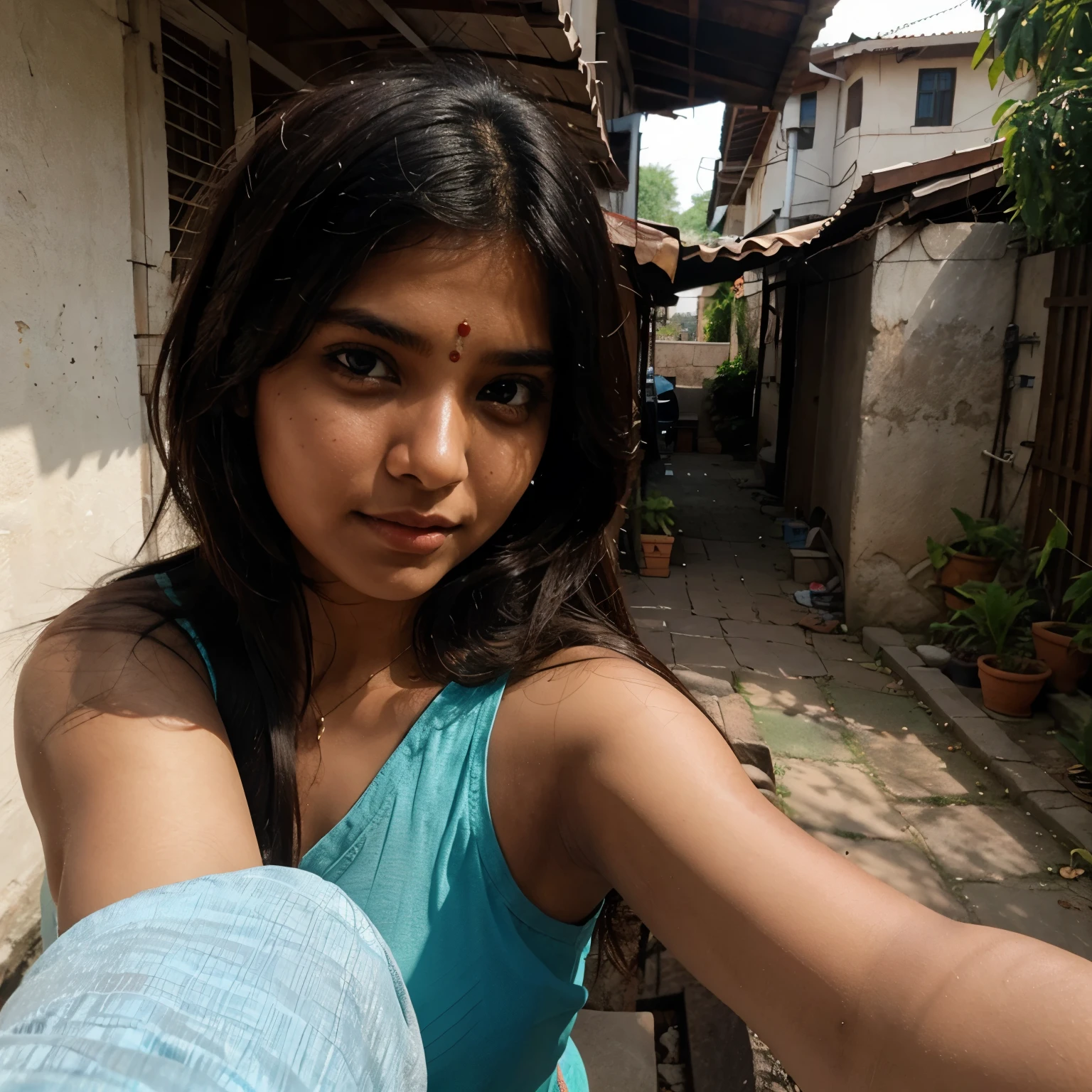 Indian girl selfie