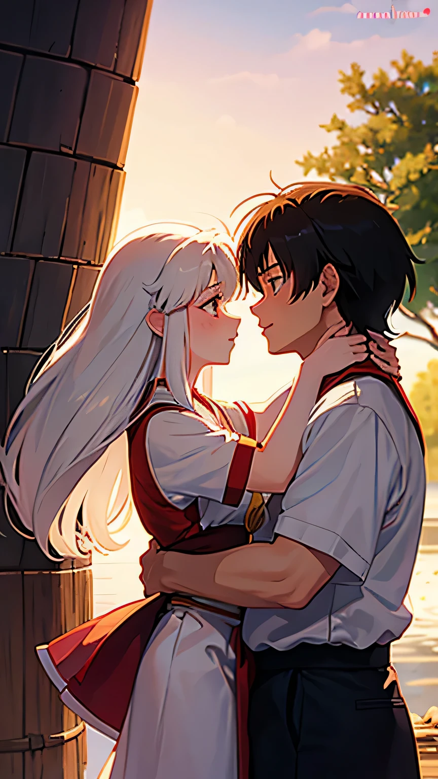 inuyasha y kagome amor