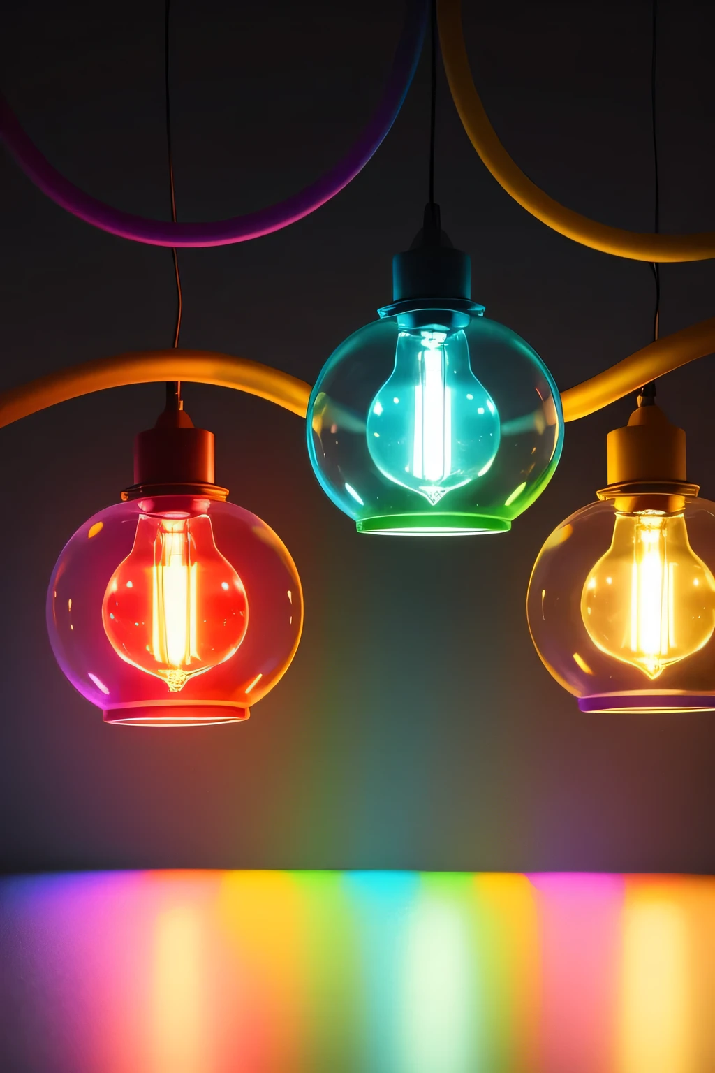 Luminous objects，a close up of a group of colorful lamp in the dark, rgb lamp, small lead lamp, rgb lead lamp, Colorful lights, colour lead, glowing leads, multiple colour, lead, very high quality lamp, lead color, bright lead lamp, leads, colored lighting,  lamp, rgb lead, colored lamp, 多彩lamp光, colorful lamp, color lamp